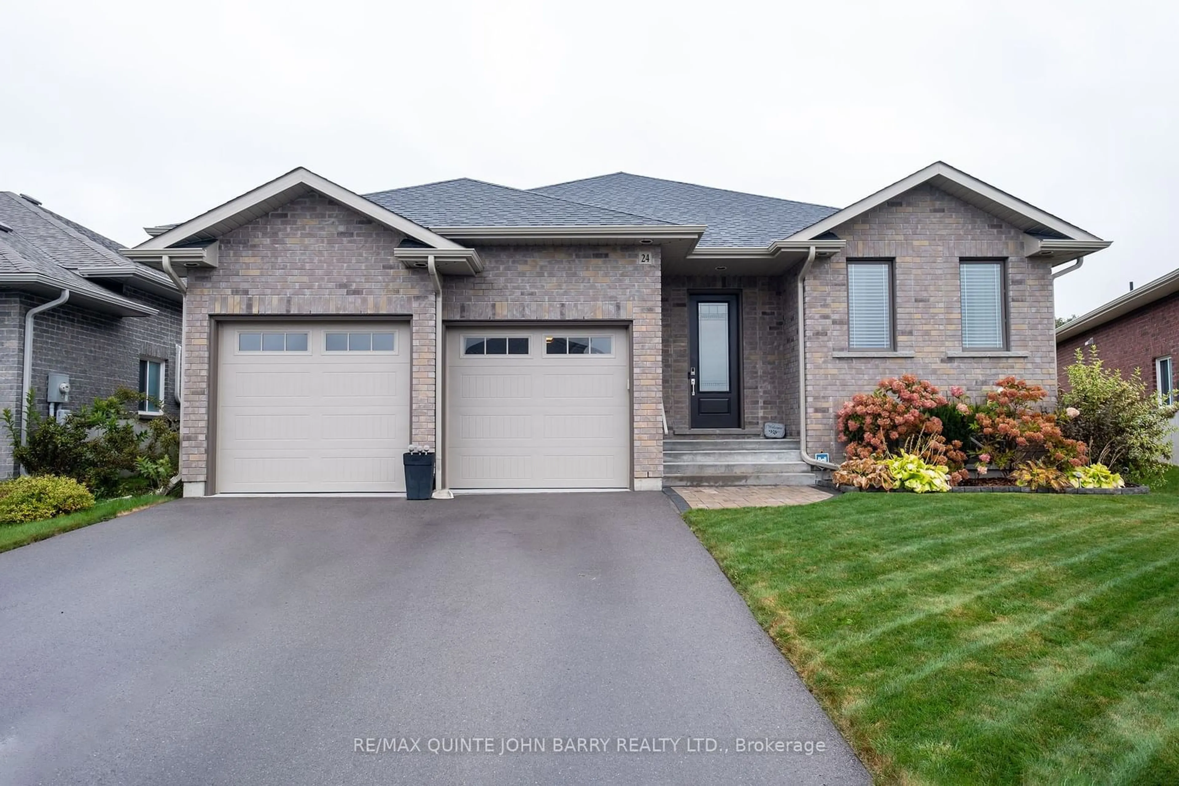 Home with brick exterior material, street for 24 Liberty Cres, Quinte West Ontario K8V 0G2