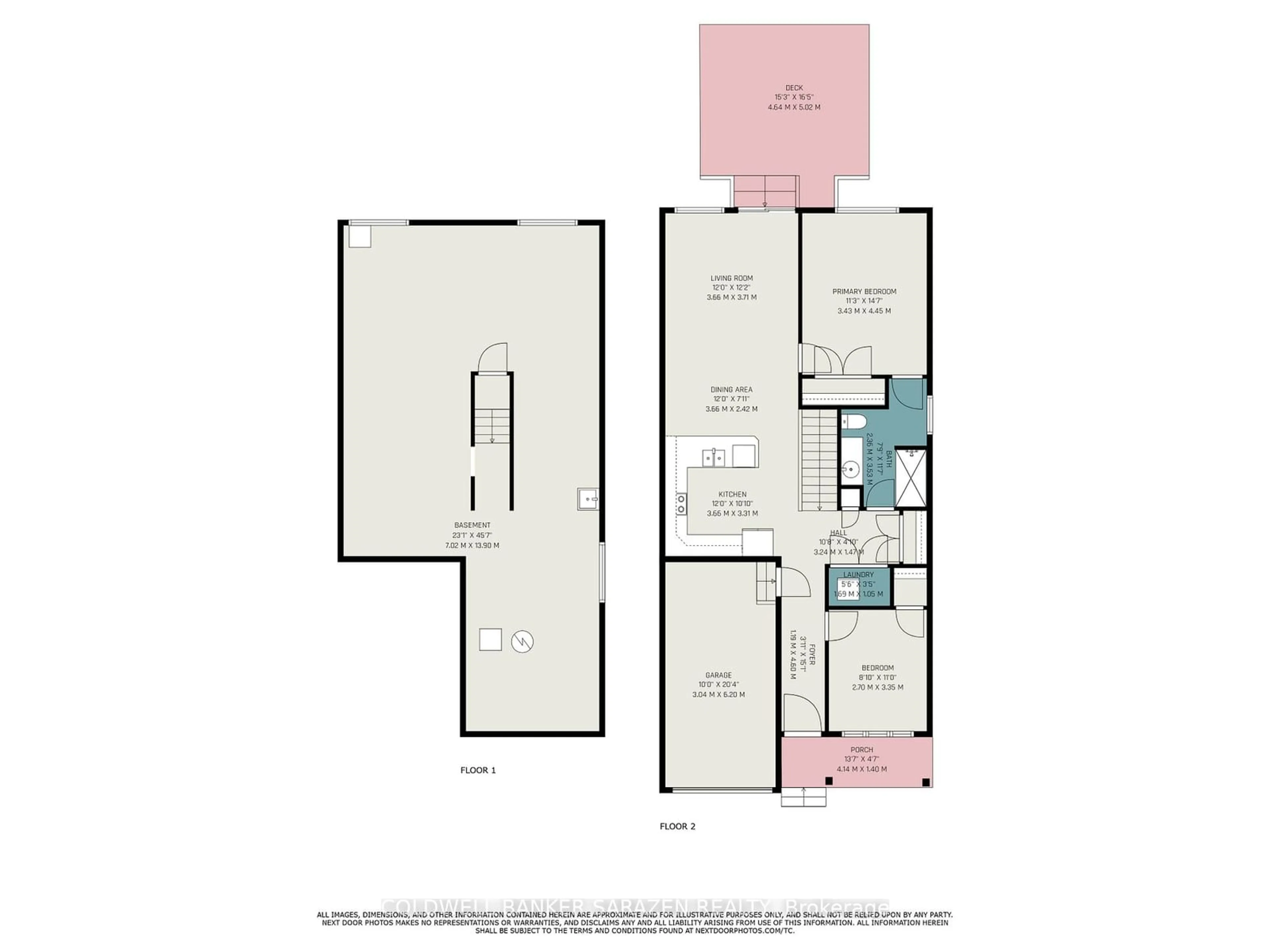 Floor plan for 482 Honeyborne St, Mississippi Mills Ontario K0A 1A0