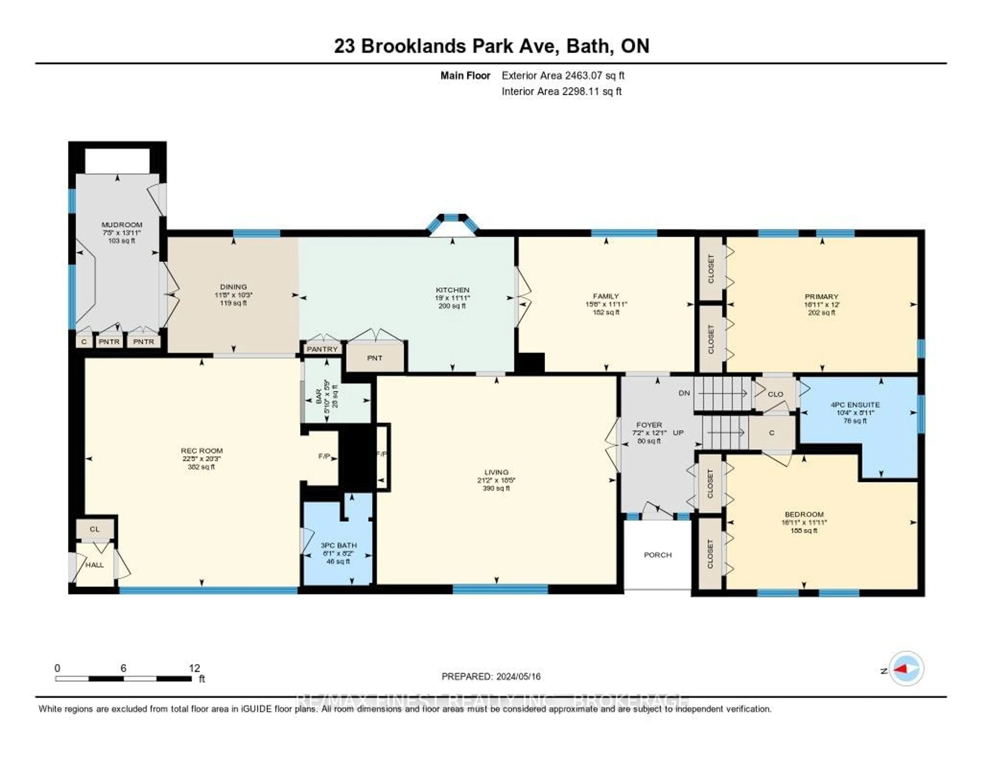 Floor plan for 23 BROOKLANDS PARK Ave, Loyalist Ontario K0H 1G0