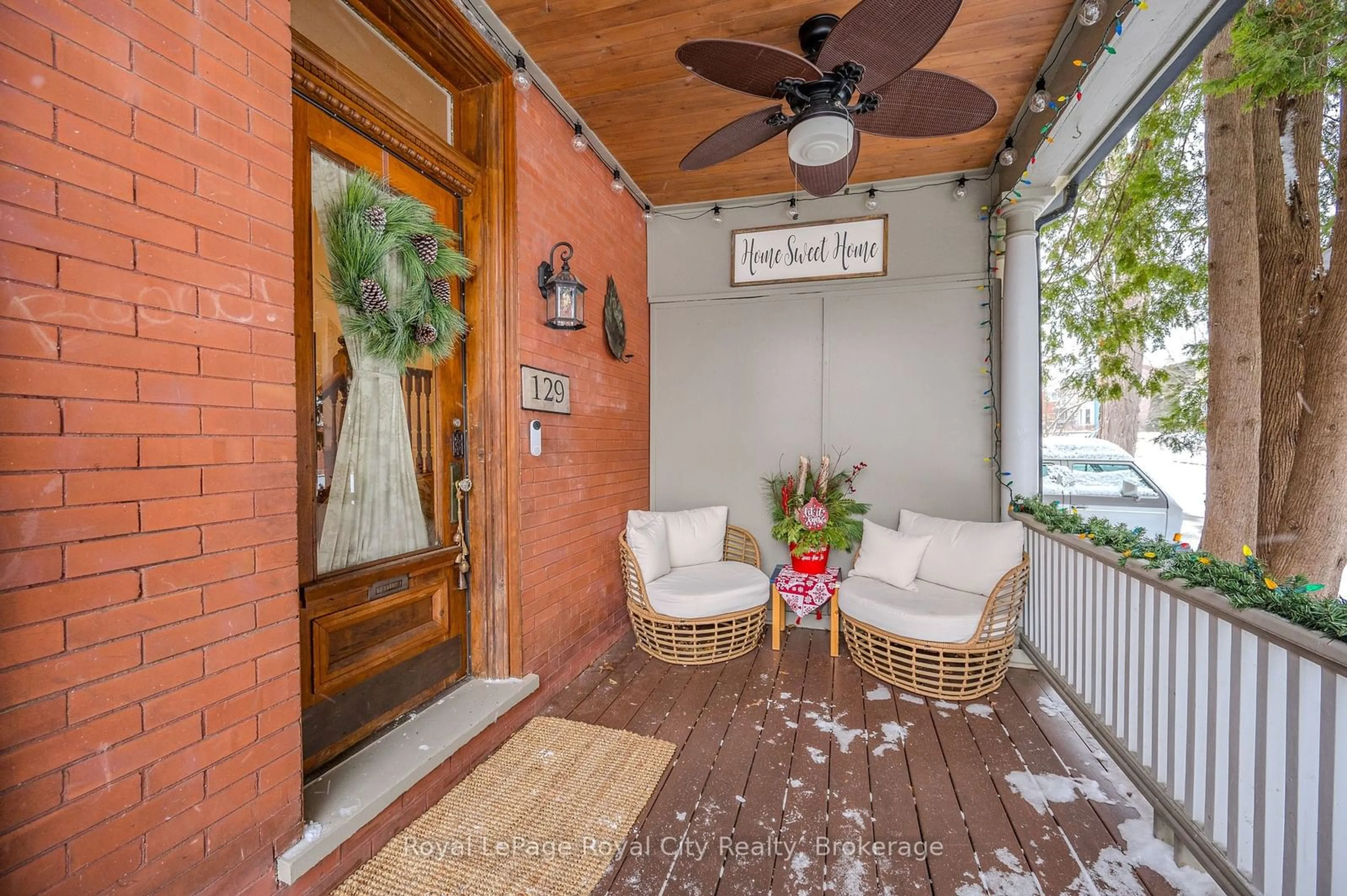 Patio, street for 129 NORTHUMBERLAND St, Guelph Ontario N1H 3B1