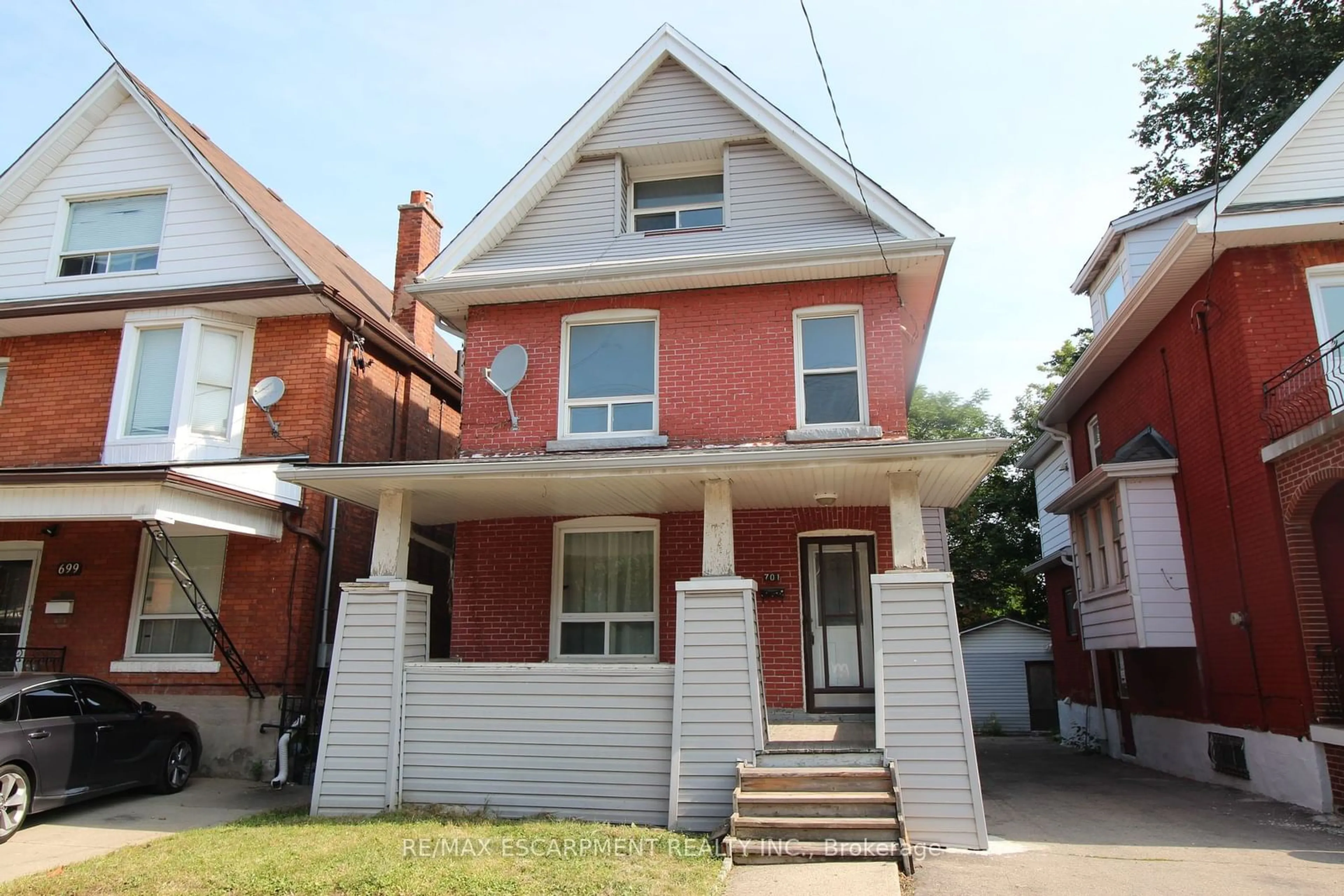 Home with brick exterior material, street for 701 Wilson St, Hamilton Ontario L8L 1V5