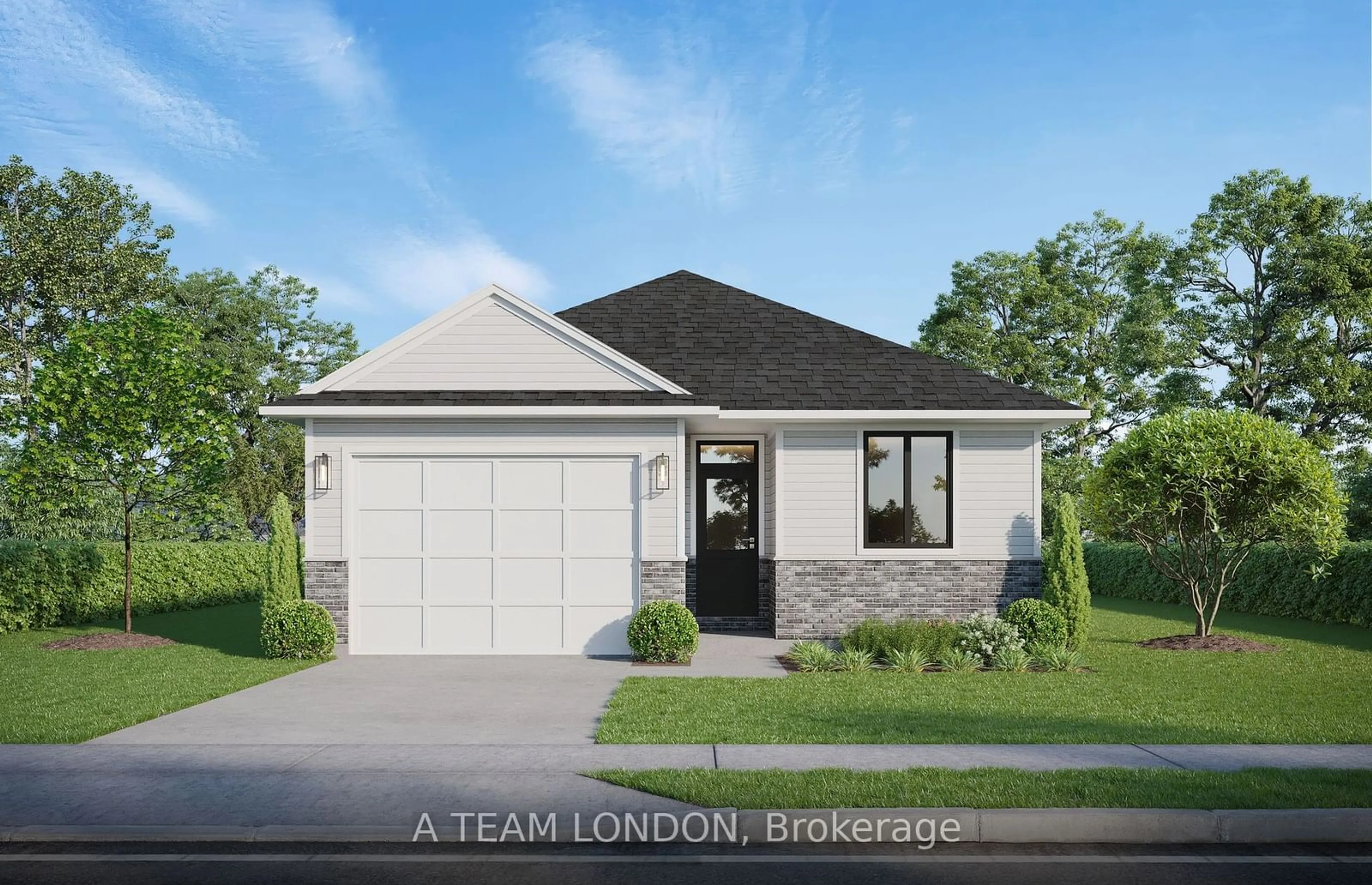 Home with brick exterior material, street for 291 Ashford (Lot 3) St, Central Elgin Ontario N0L 1B0