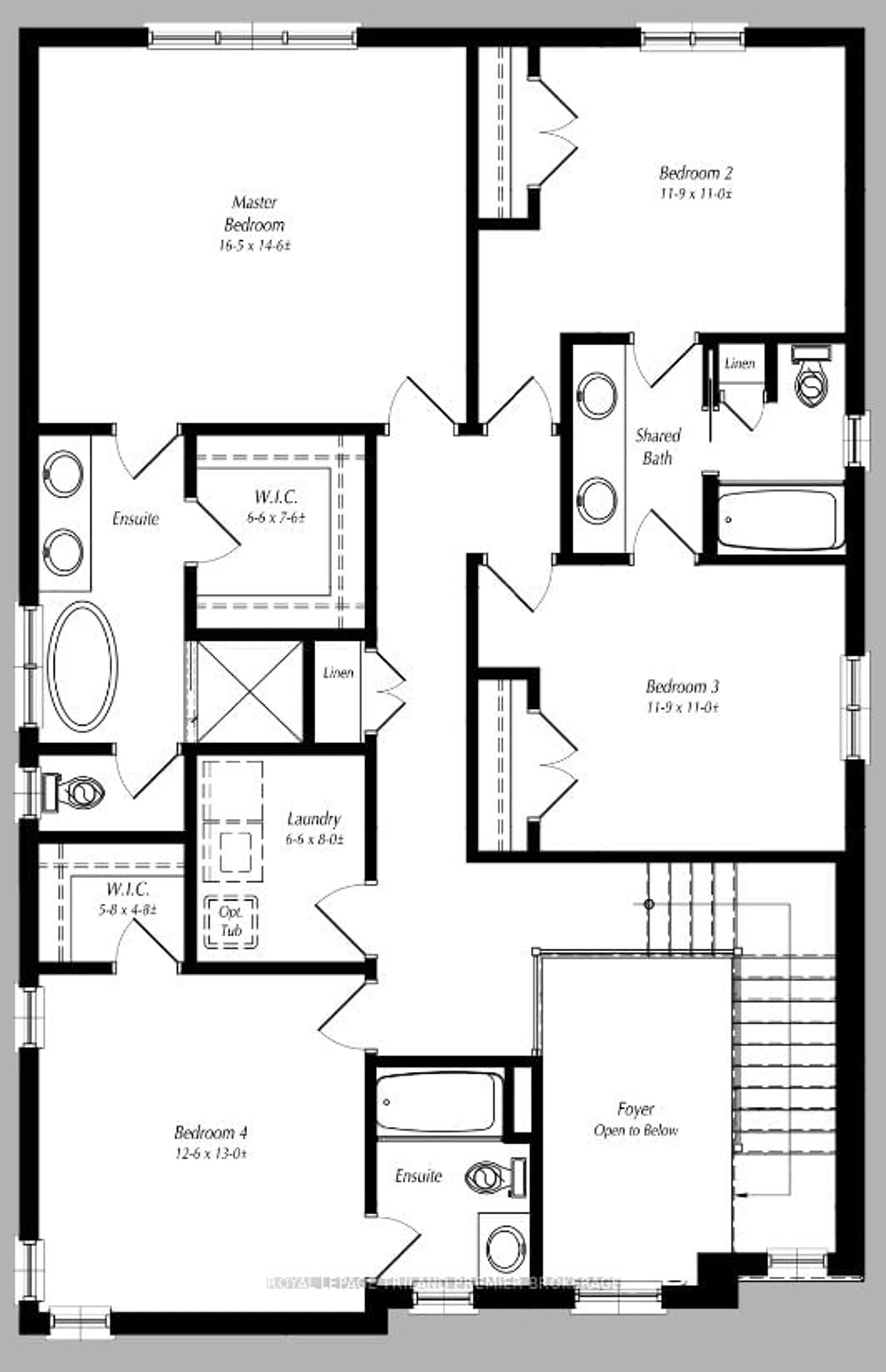 Floor plan for LOT 22 DEARING Dr, Lambton Shores Ontario N0M 1T0