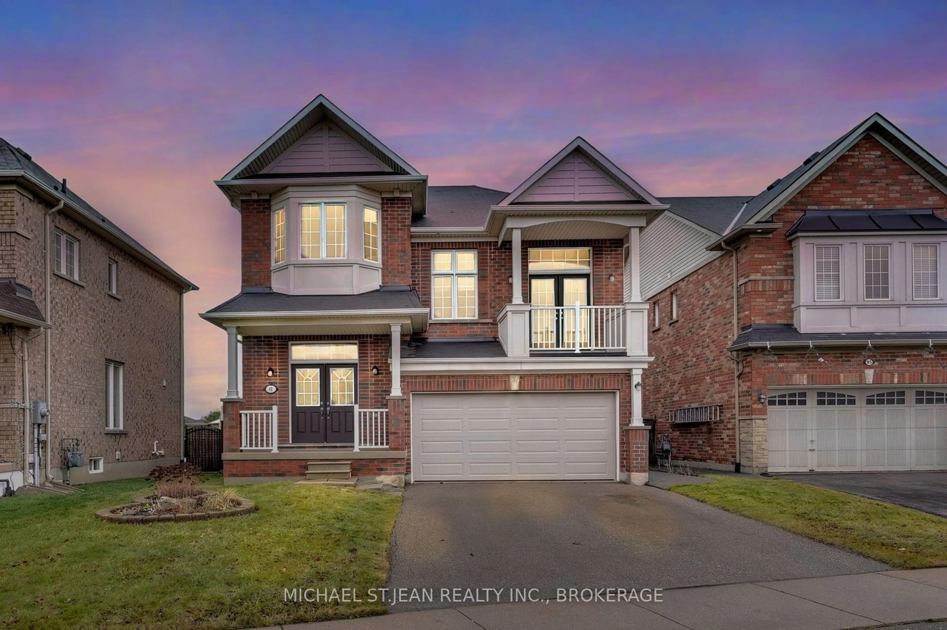 Home with brick exterior material, street for 91 Merrilee Cres, Hamilton Ontario L9A 0B1