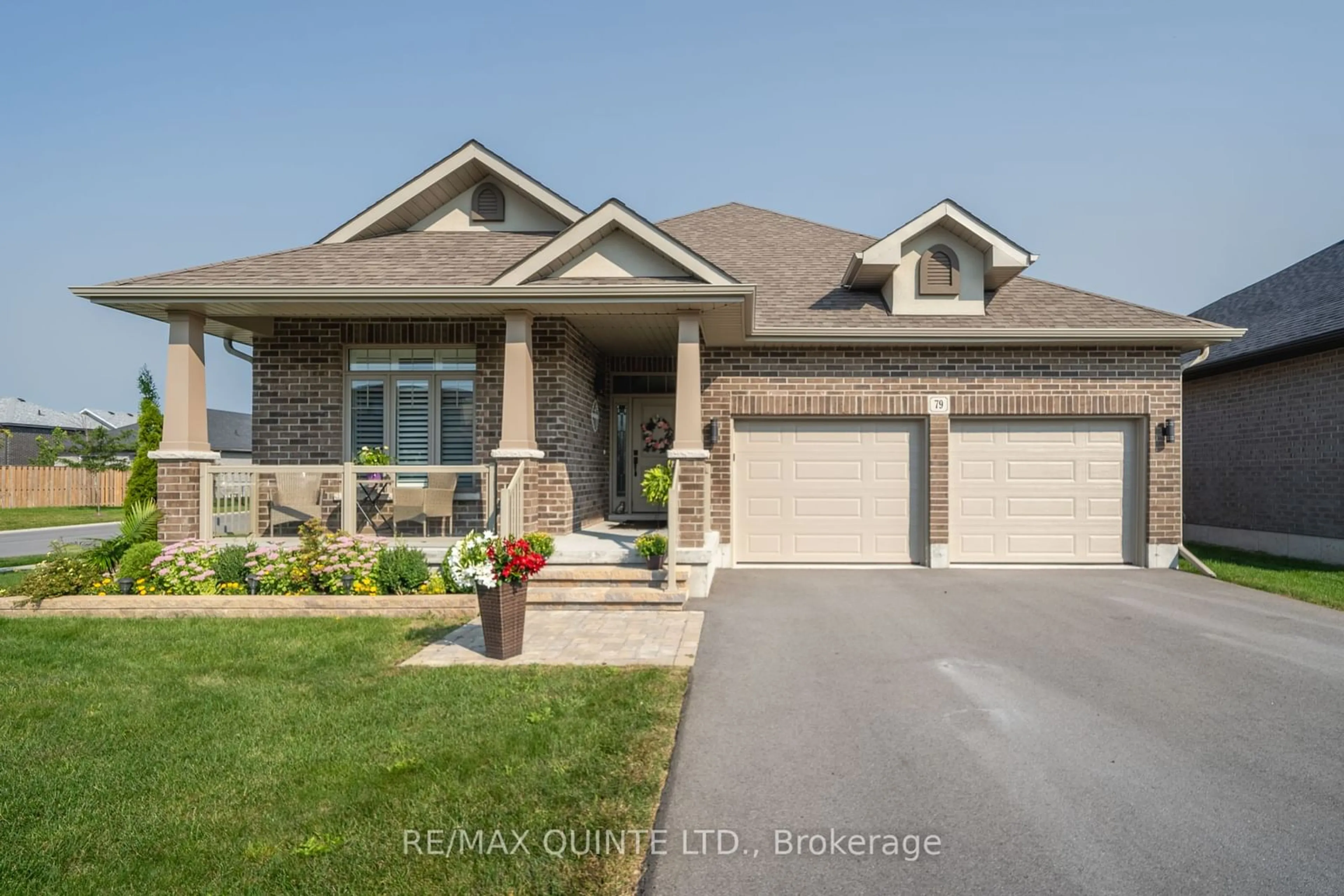 Home with brick exterior material, street for 79 Covington Cres, Belleville Ontario K8N 0K9