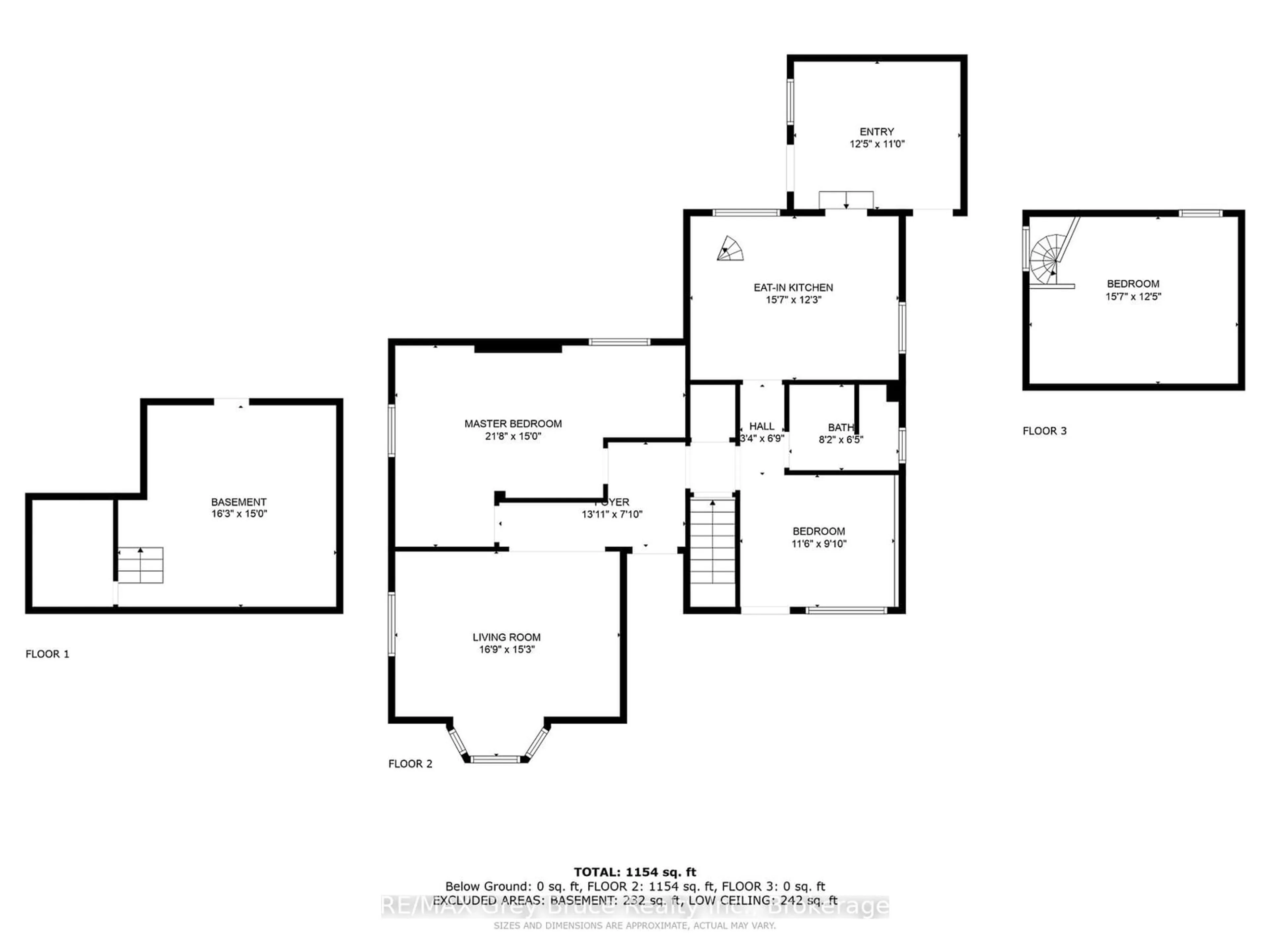 Floor plan for 1154 4th Ave, Owen Sound Ontario N4K 2P4