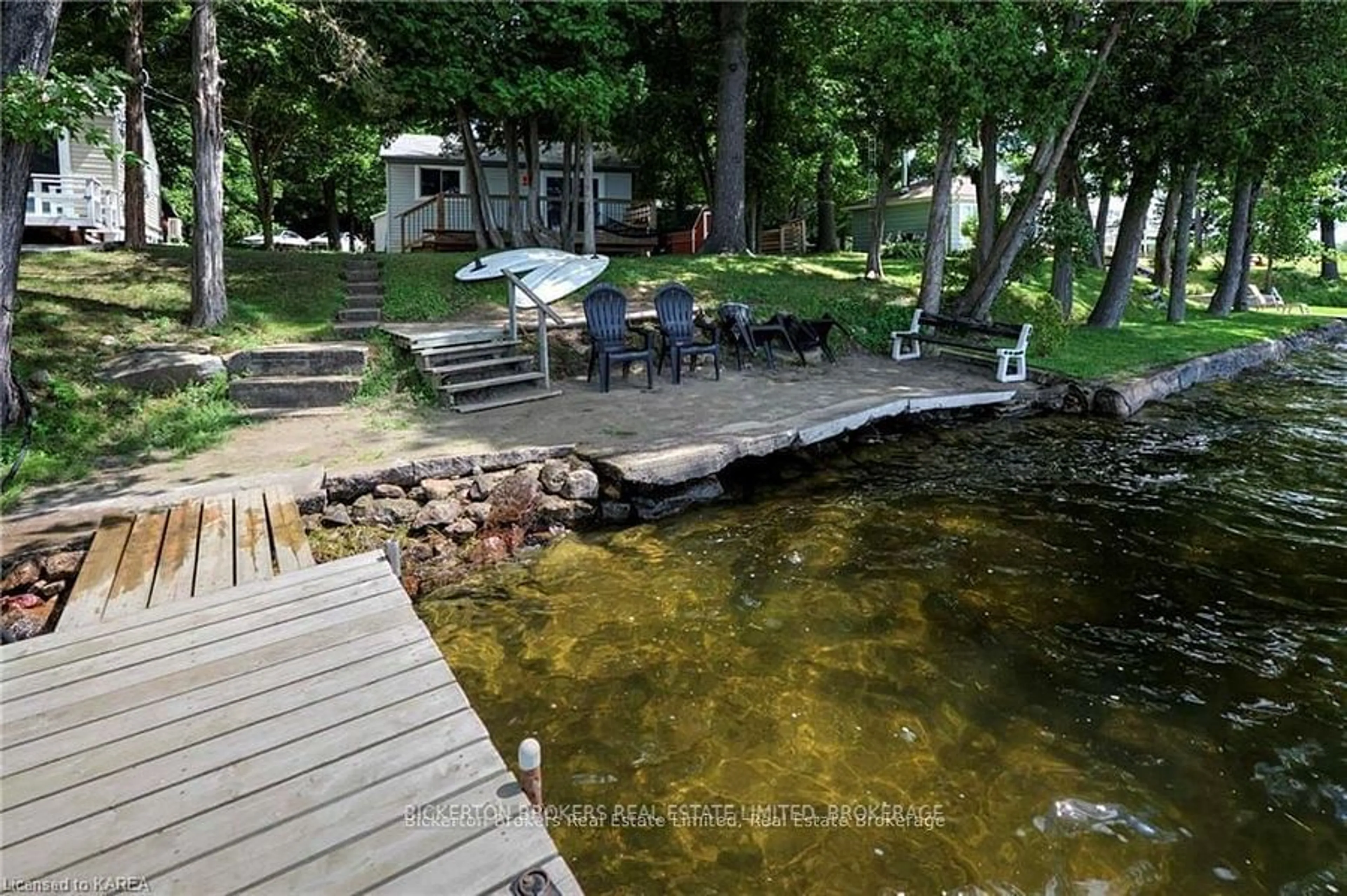 Patio, water/lake/river/ocean view for 108 Lb7a Rd, Rideau Lakes Ontario K0E 1G0