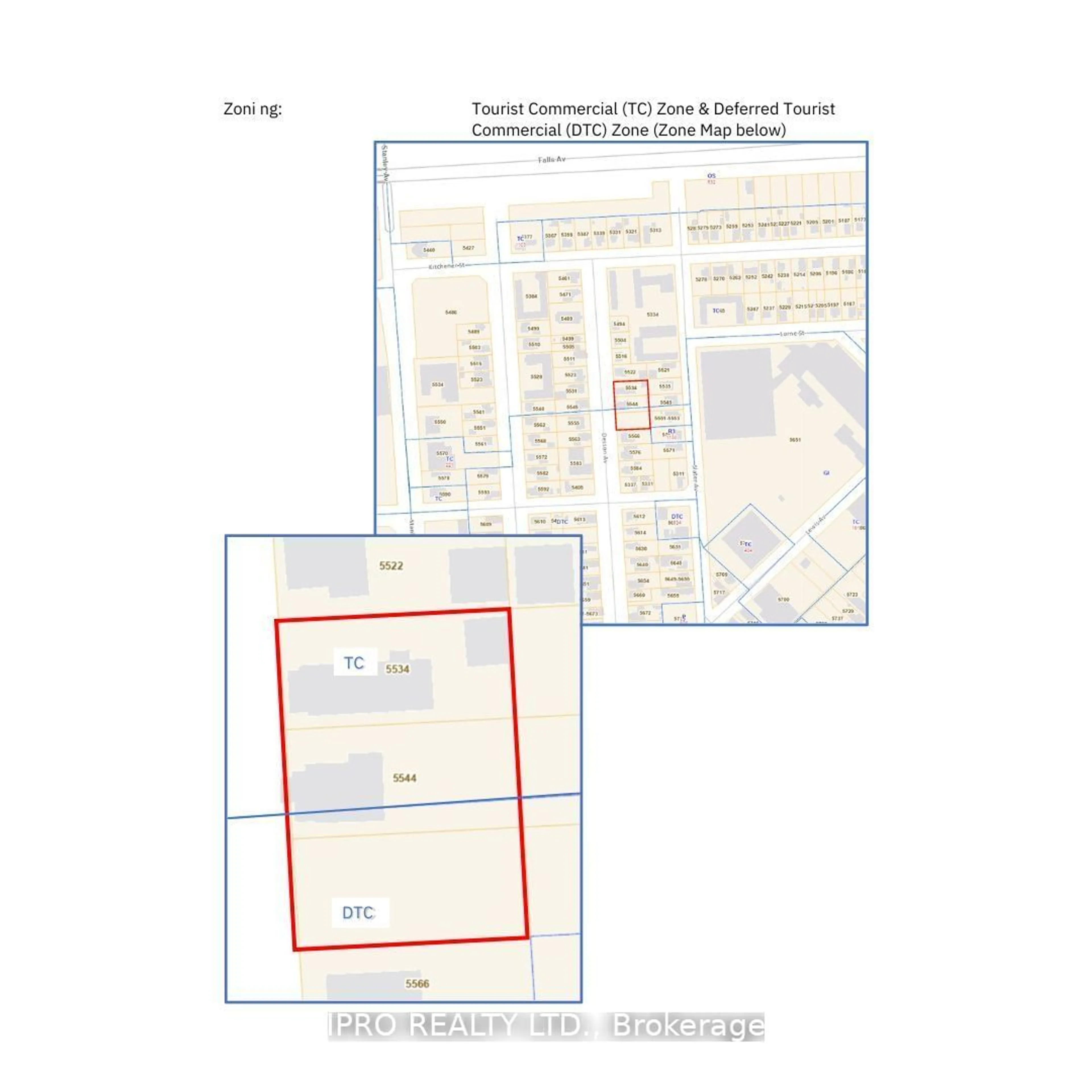 Floor plan for 5534- 5544-5554 Desson Ave, Niagara Falls Ontario L2G 3T1