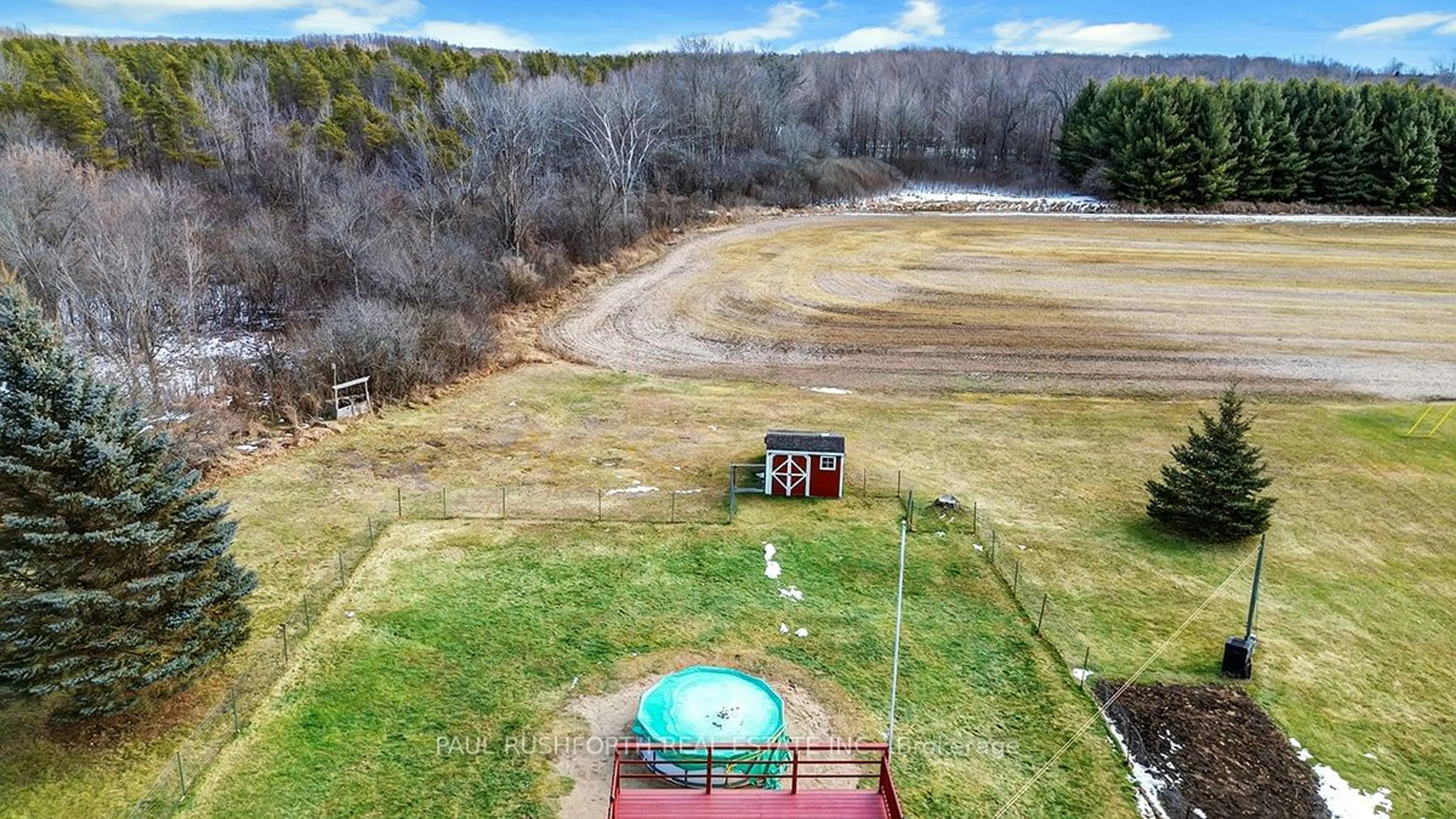 A pic from outside/outdoor area/front of a property/back of a property/a pic from drone, water/lake/river/ocean view for 83 Leacock Rd, Elizabethtown-Kitley Ontario K0E 1H0