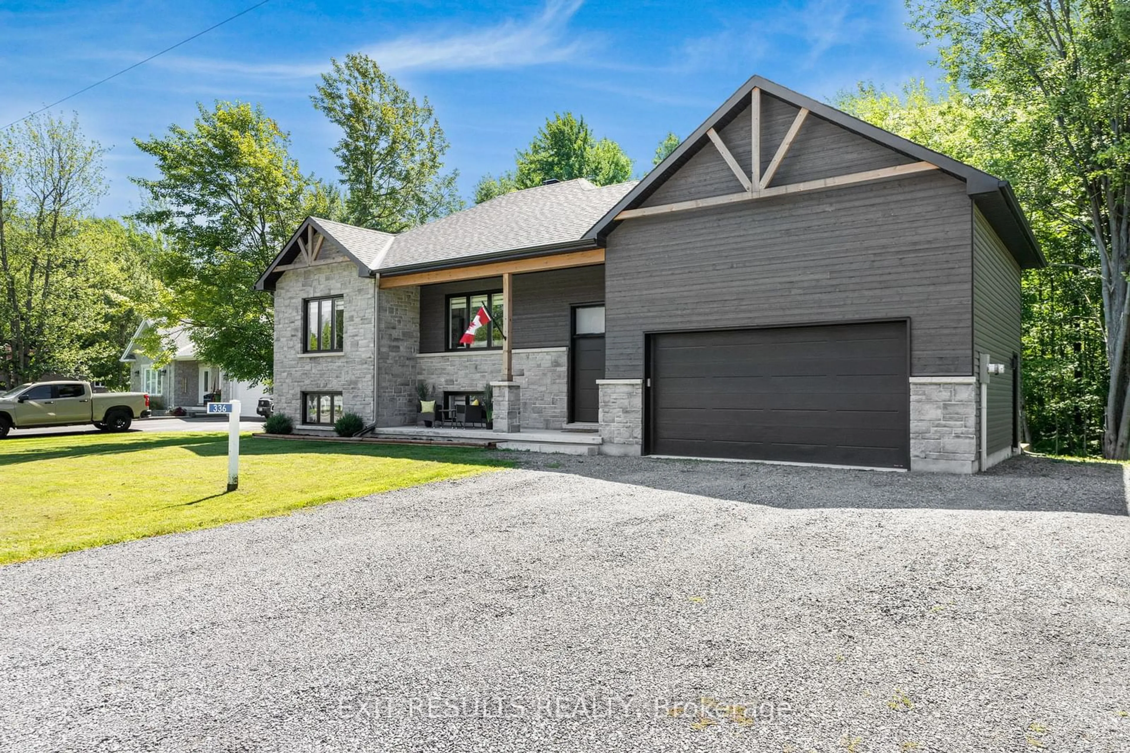 Home with brick exterior material, street for 336 Limoges Rd, Russell Ontario K0A 2M0