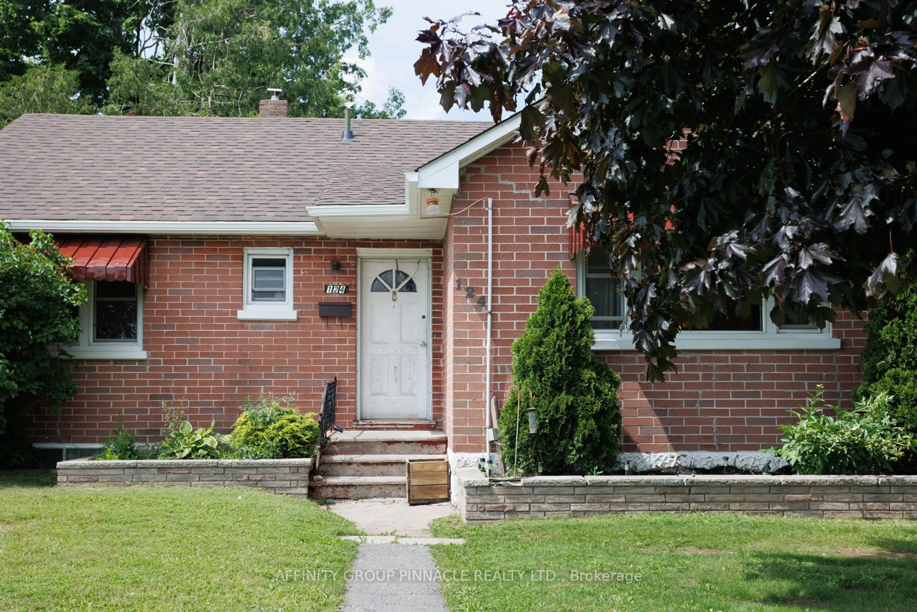 Home with brick exterior material, street for 124 Colborne St, Kawartha Lakes Ontario K9V 3T5