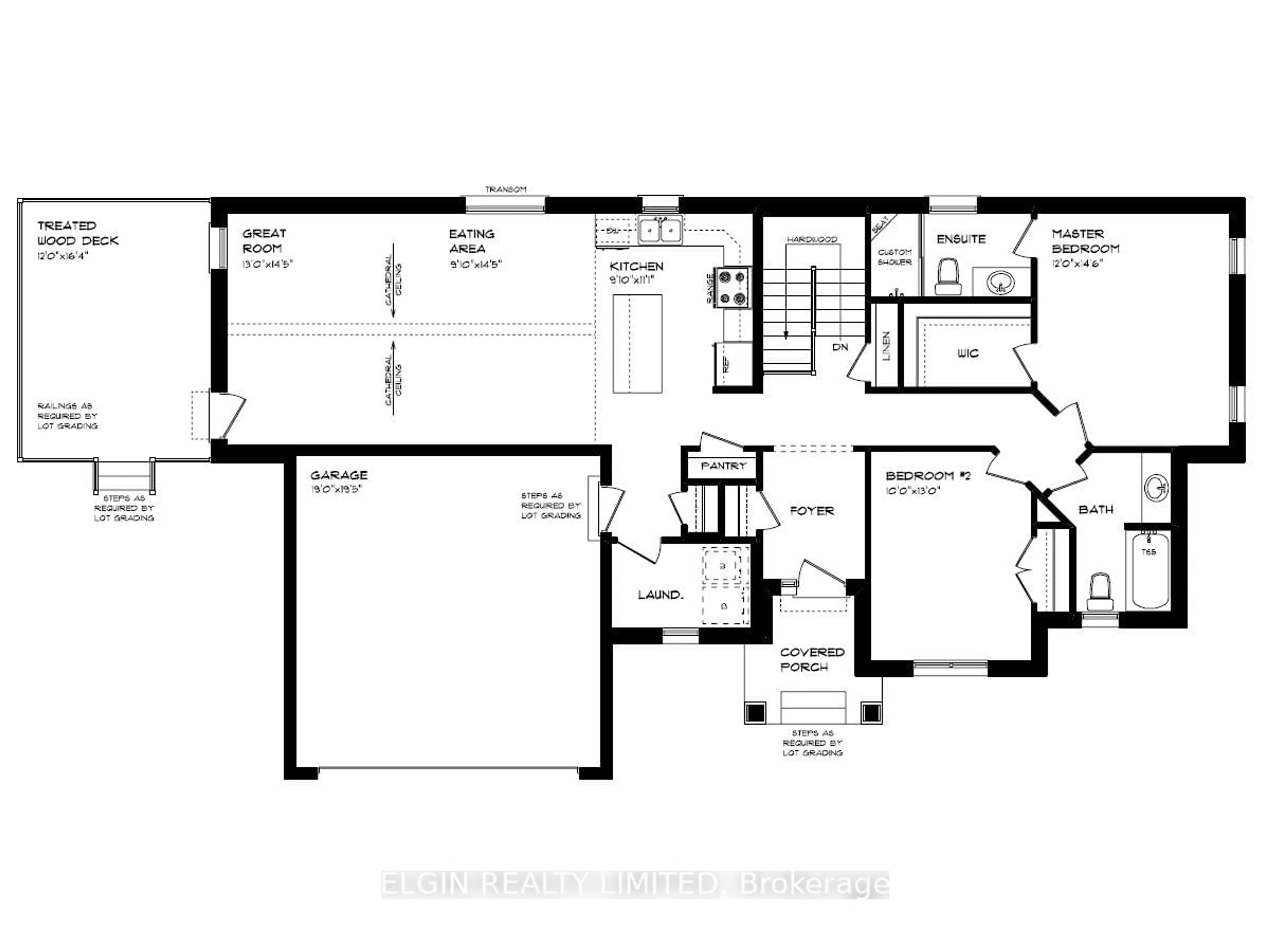 Floor plan for 61 Canary St, Tillsonburg Ontario N4G 0K3