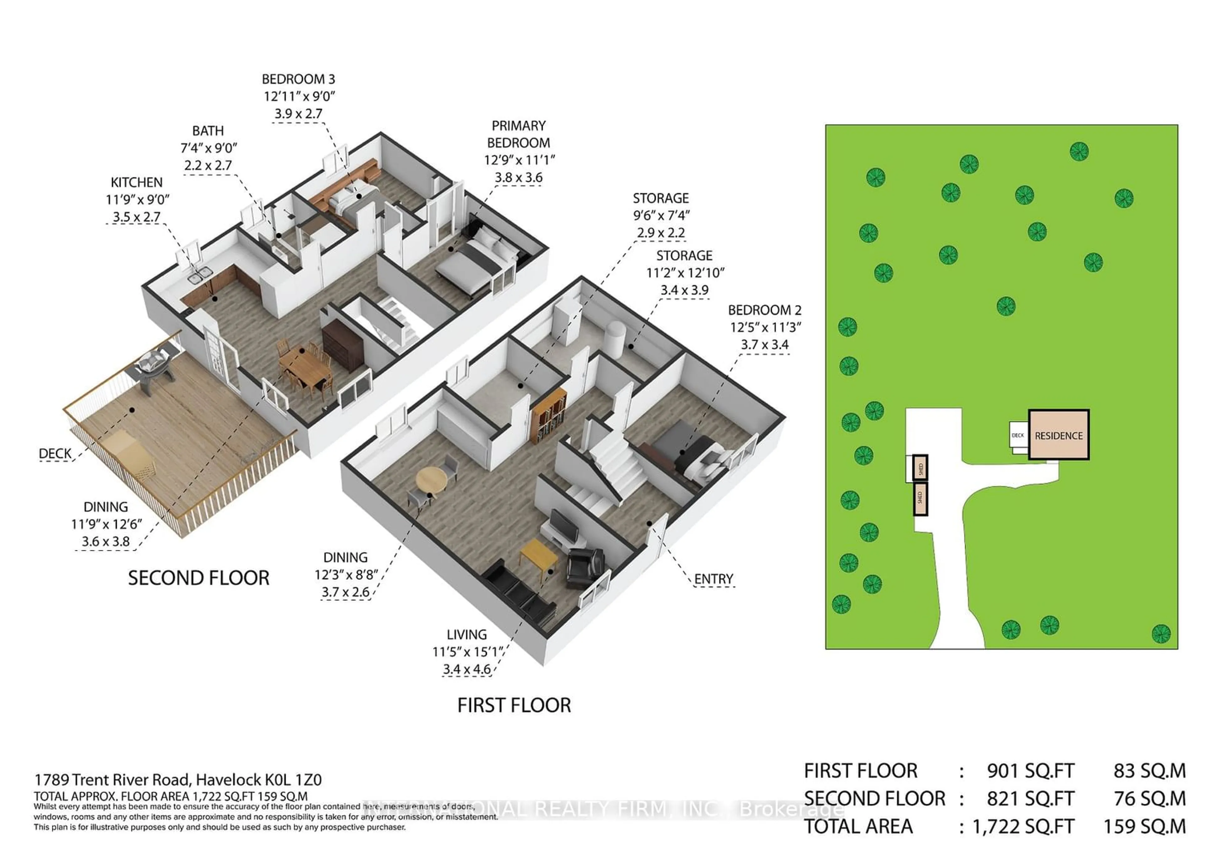 Floor plan for 1789 Trent River Rd, Trent Hills Ontario K0L 1Z0