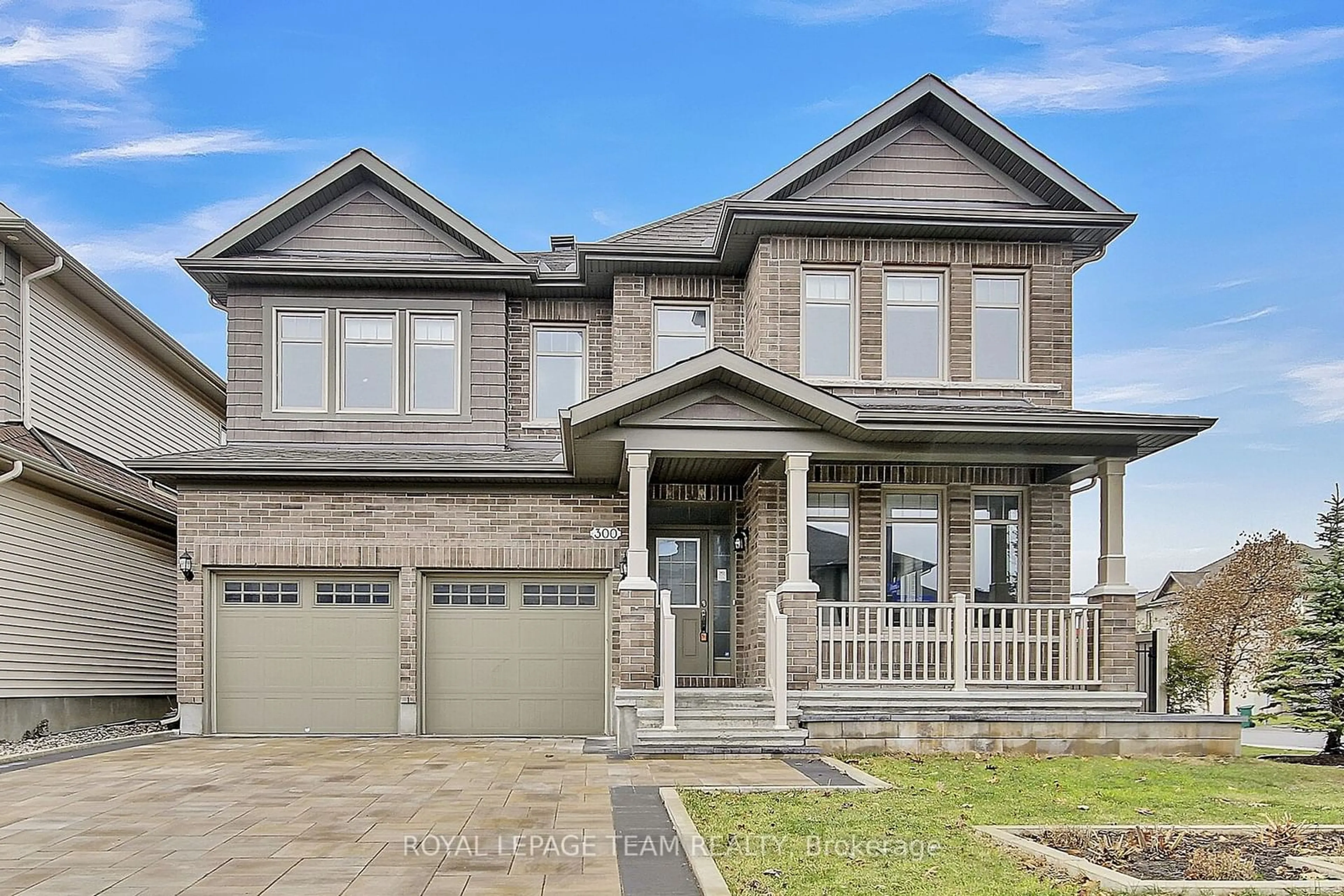 Home with brick exterior material, street for 300 Rosina Way, Blossom Park - Airport and Area Ontario K4M 0E4