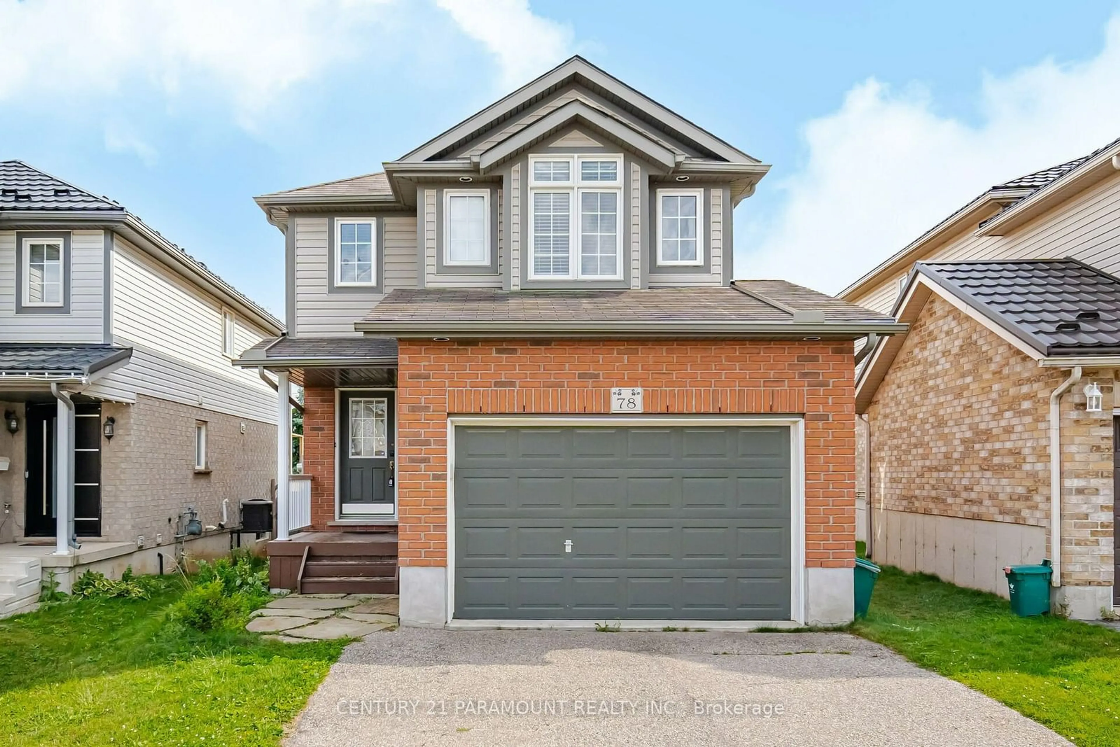 Home with brick exterior material, street for 78 PERIWINKLE St, Kitchener Ontario N2E 4C7