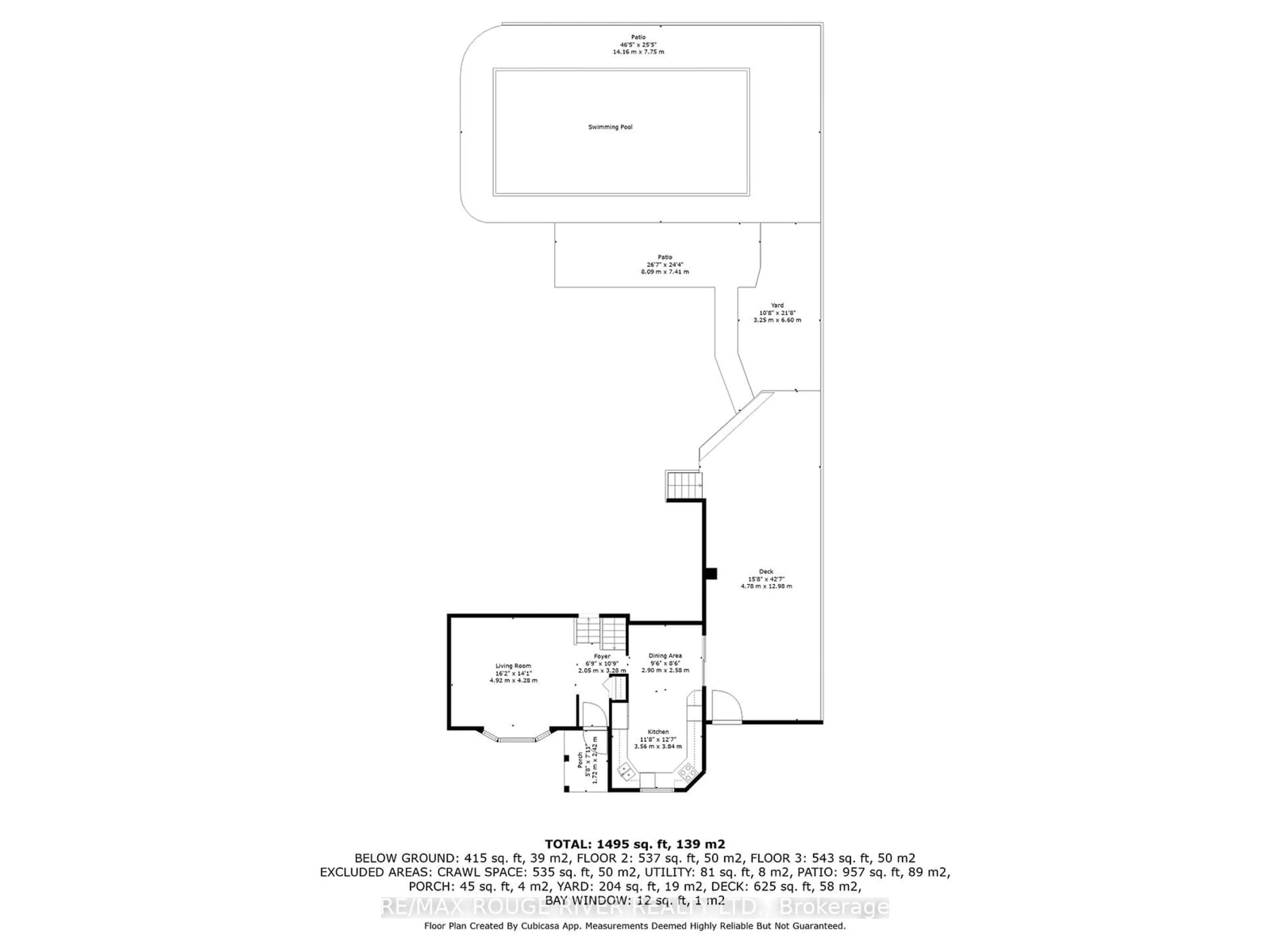 Floor plan for 615 Westwood Dr, Cobourg Ontario K9A 4P5