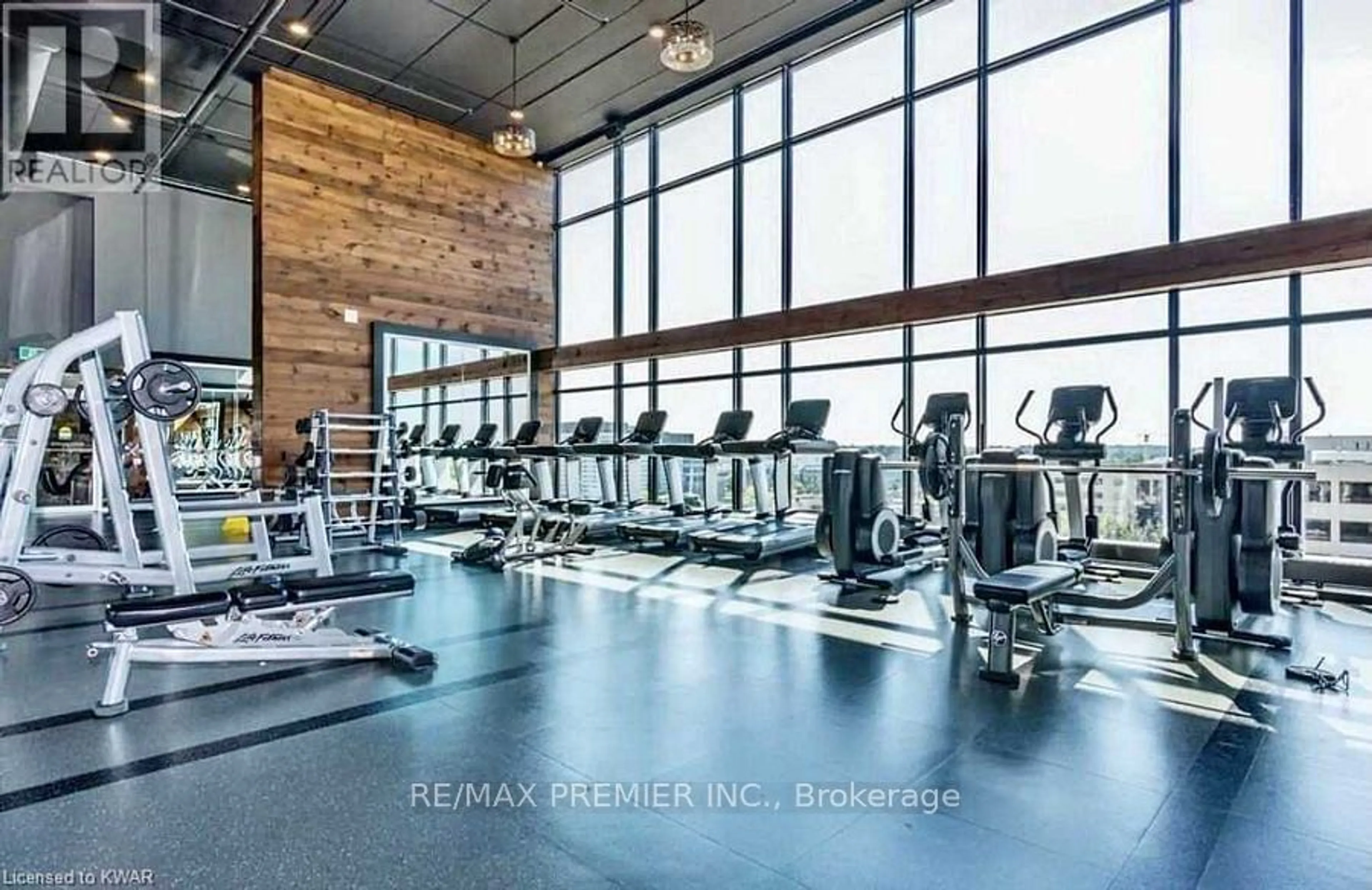 Gym or fitness room for 330 Phillip St #2406, Waterloo Ontario N2L 3W9