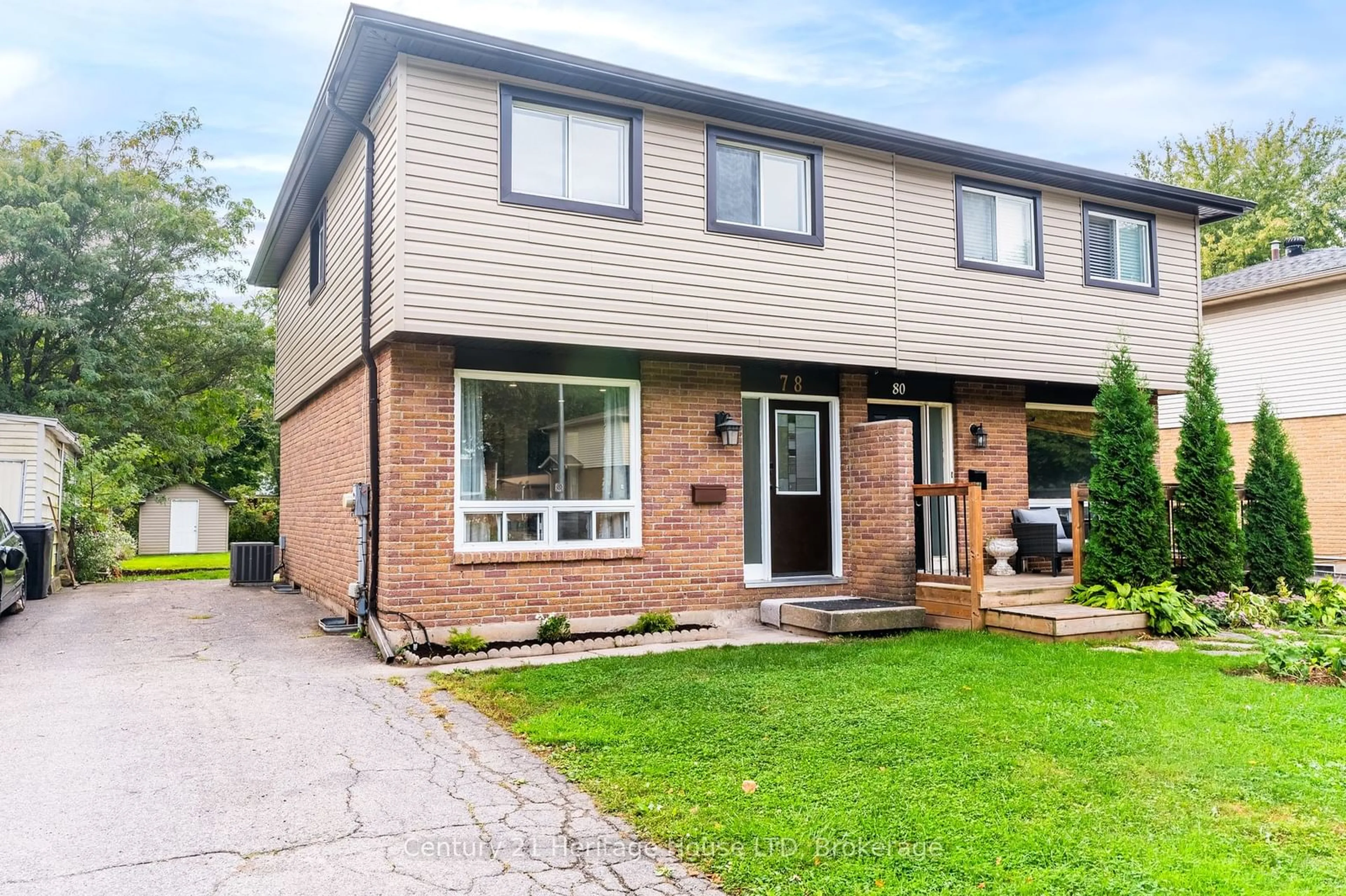 Home with brick exterior material, street for 78 SILVAN Dr, Welland Ontario L3C 6C3