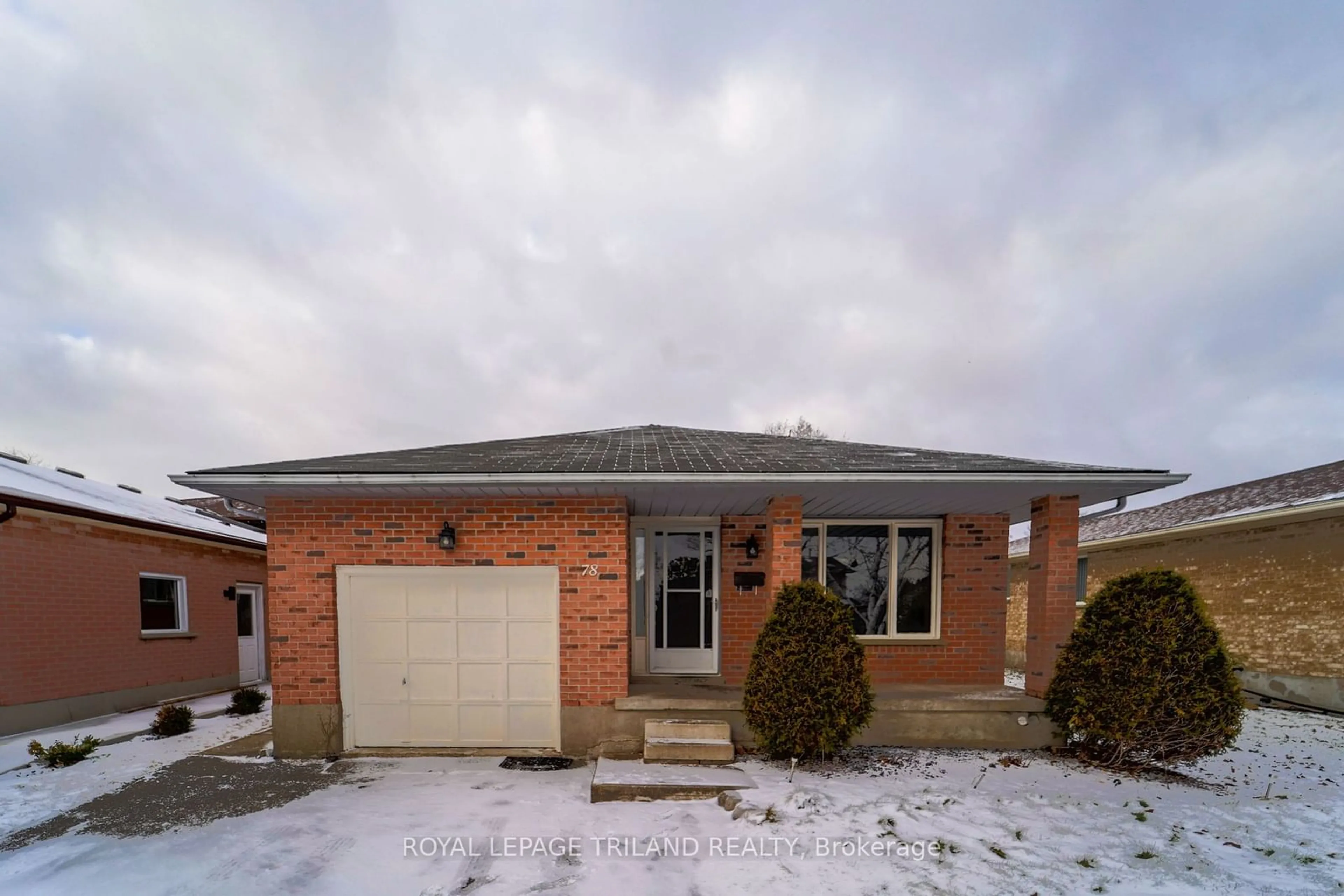 Home with brick exterior material, street for 78 Ashley Cres, London Ontario N6E 3P7