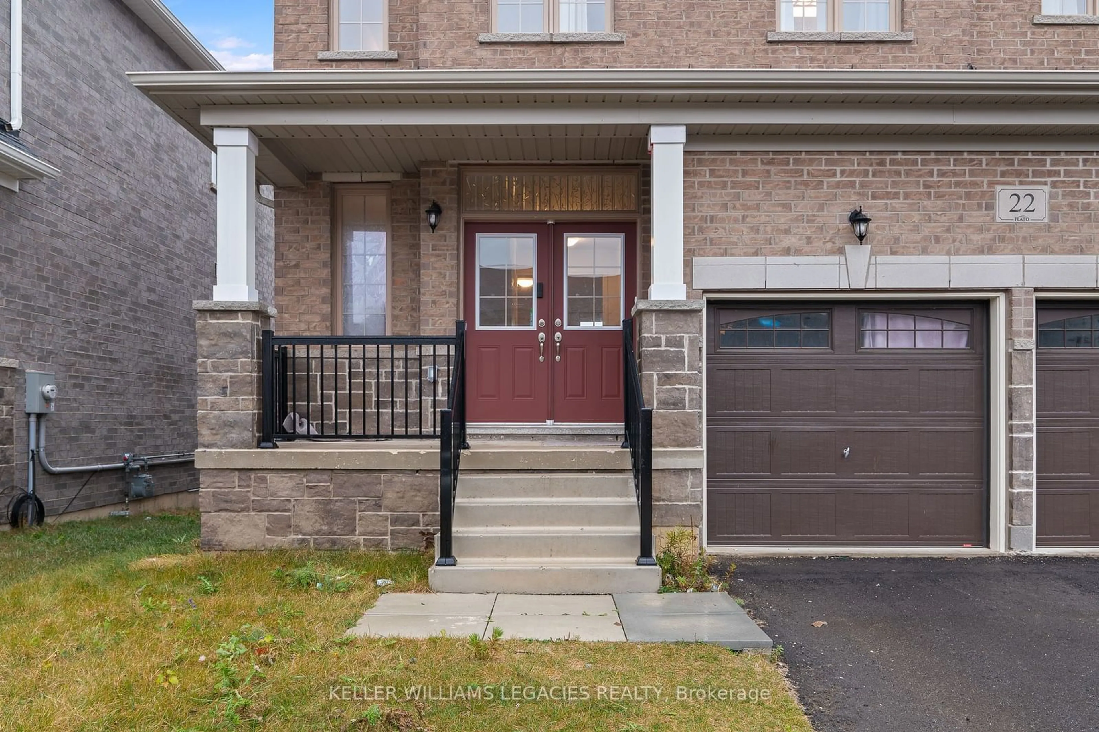 Home with brick exterior material, street for 22 Mackenzie St, Southgate Ontario N0C 1B0