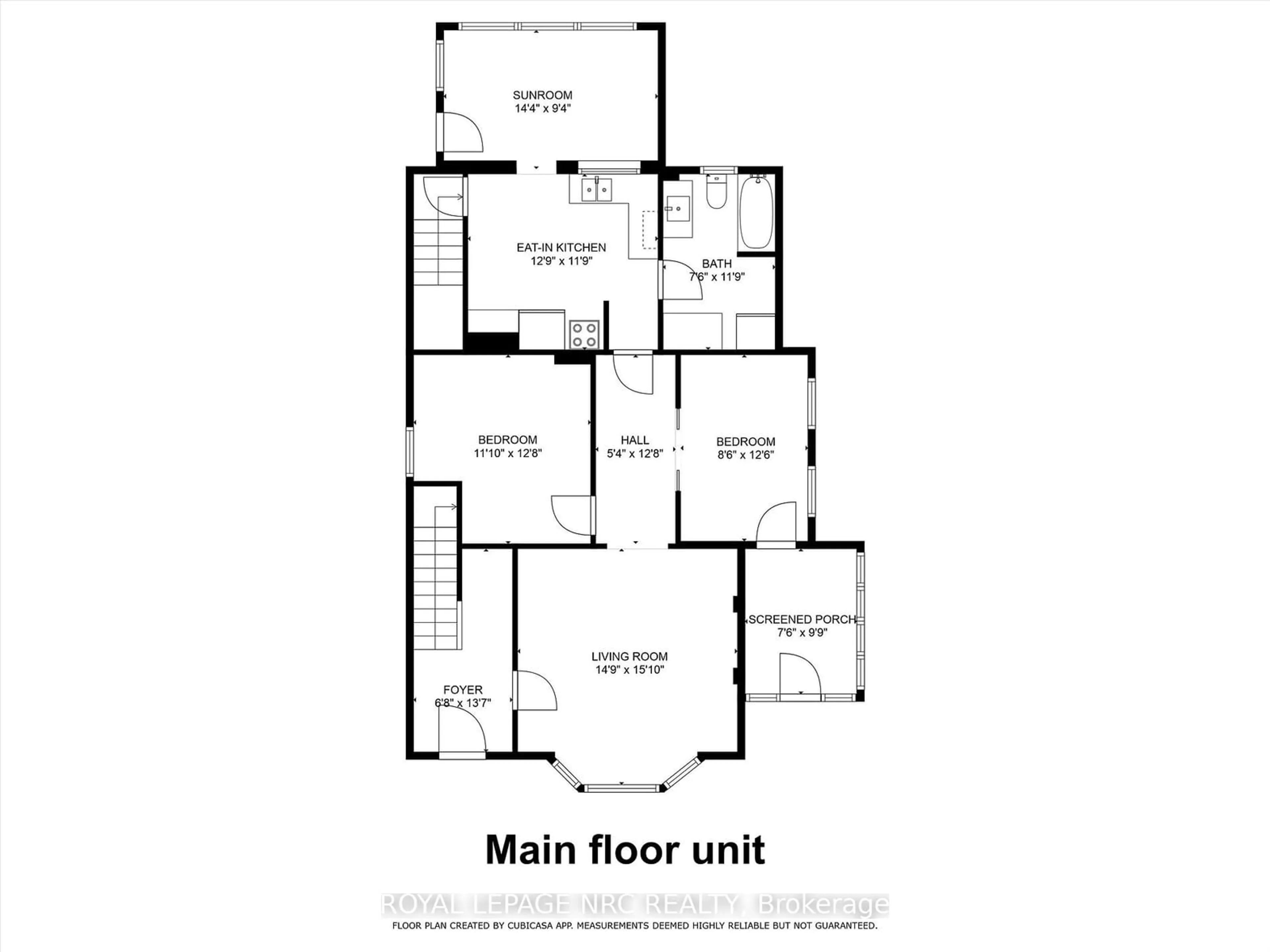 Floor plan for 6 Ormond St, Thorold Ontario L2V 1Y1