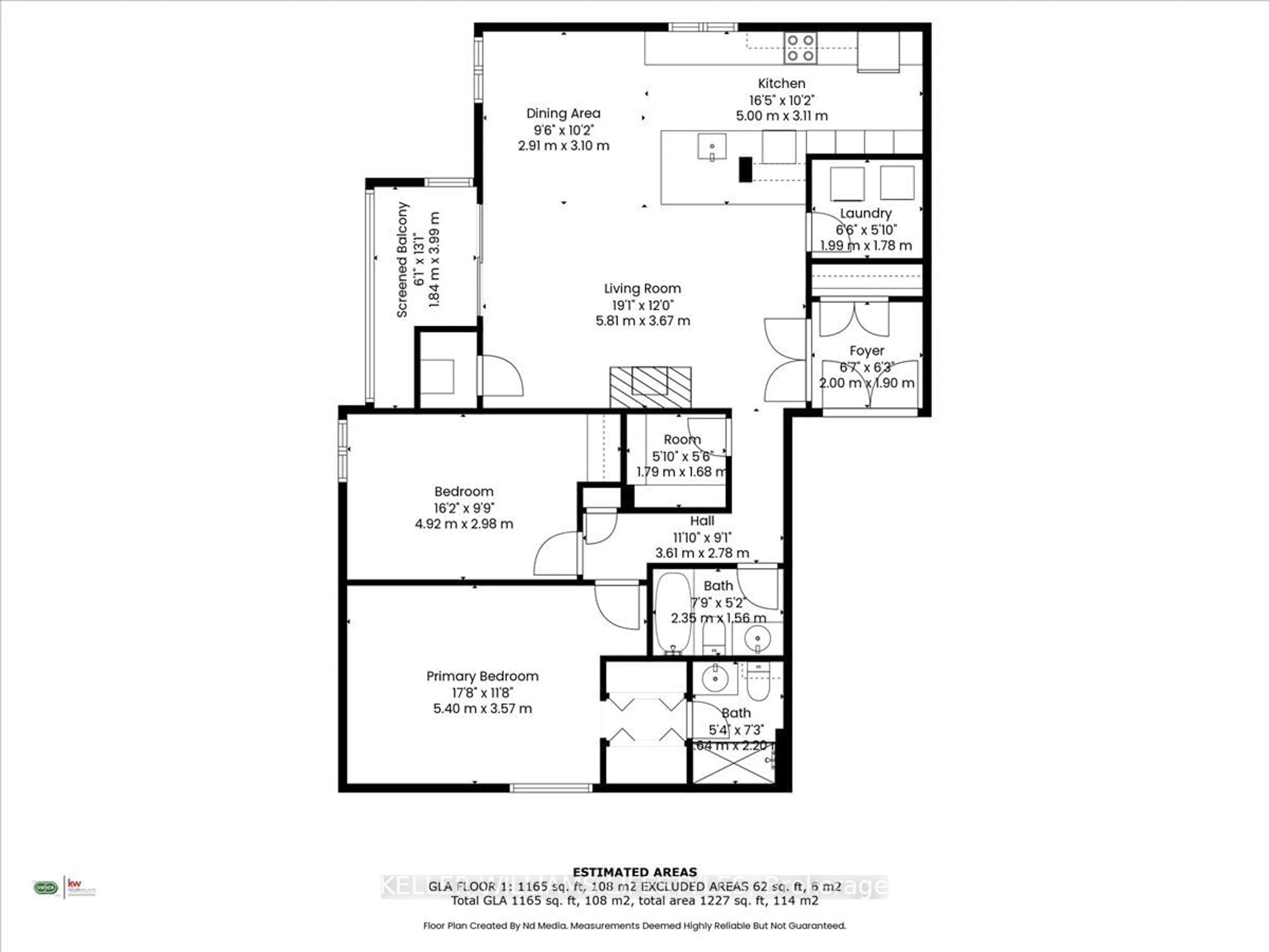 Floor plan for 300 Everglade Cres #211, London Ontario N6H 4P8