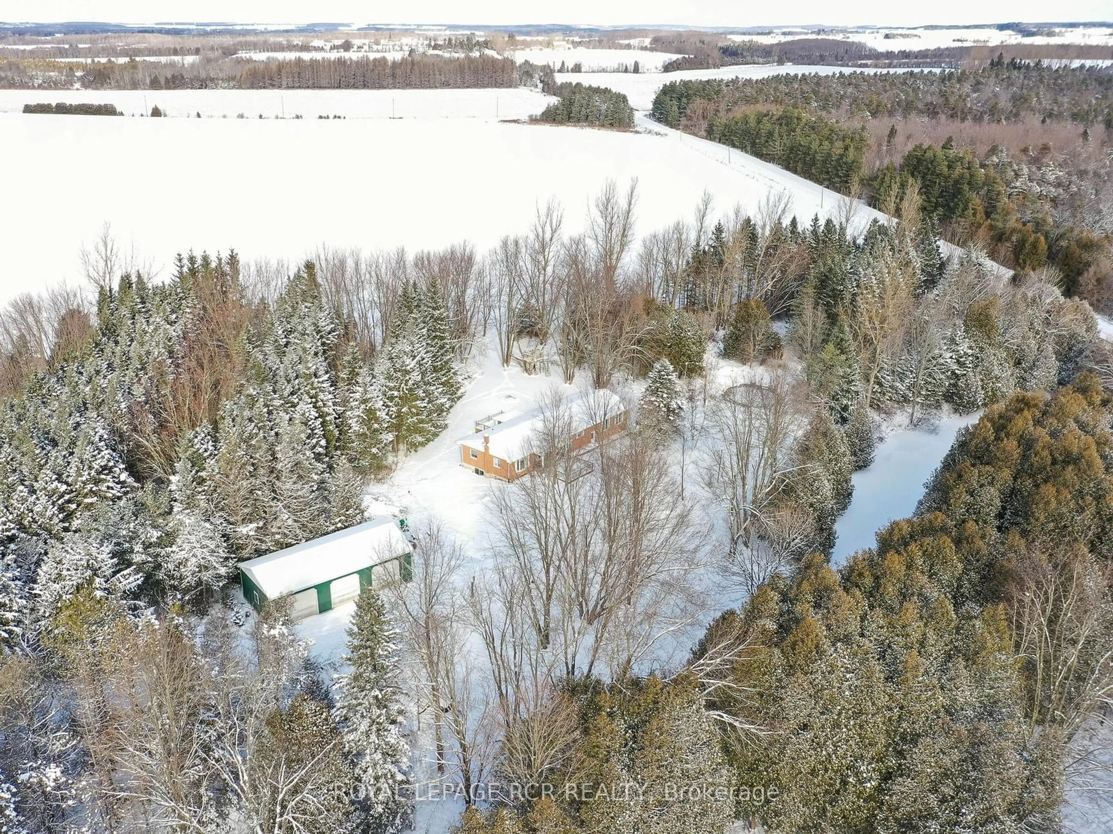 A pic from outside/outdoor area/front of a property/back of a property/a pic from drone, unknown for 556252 Mulmur Melancthon Town Line, Melancthon Ontario L9V 1W5