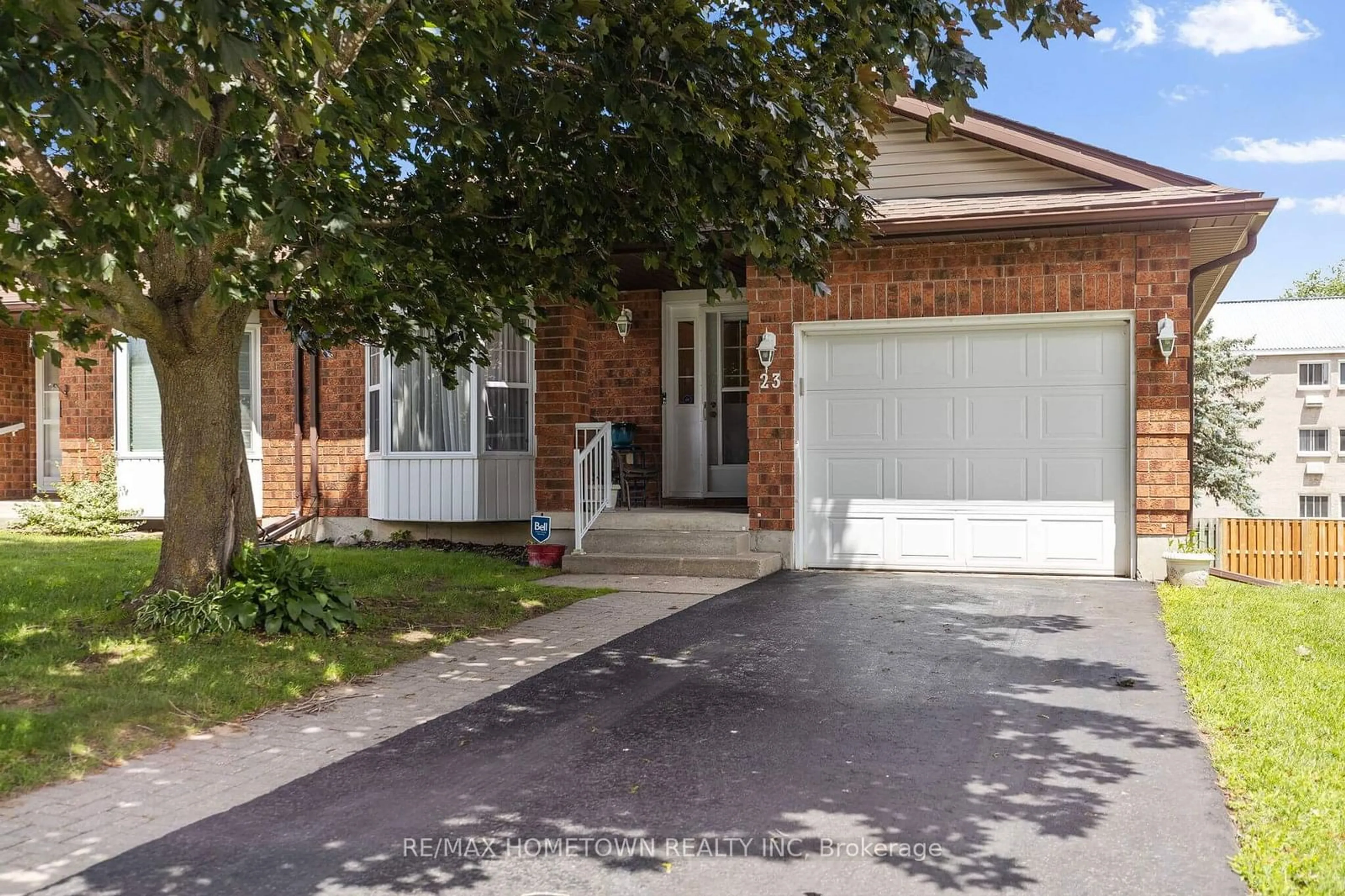 Home with brick exterior material, street for 23 WILMOT YOUNG Pl, Brockville Ontario K6V 7H5