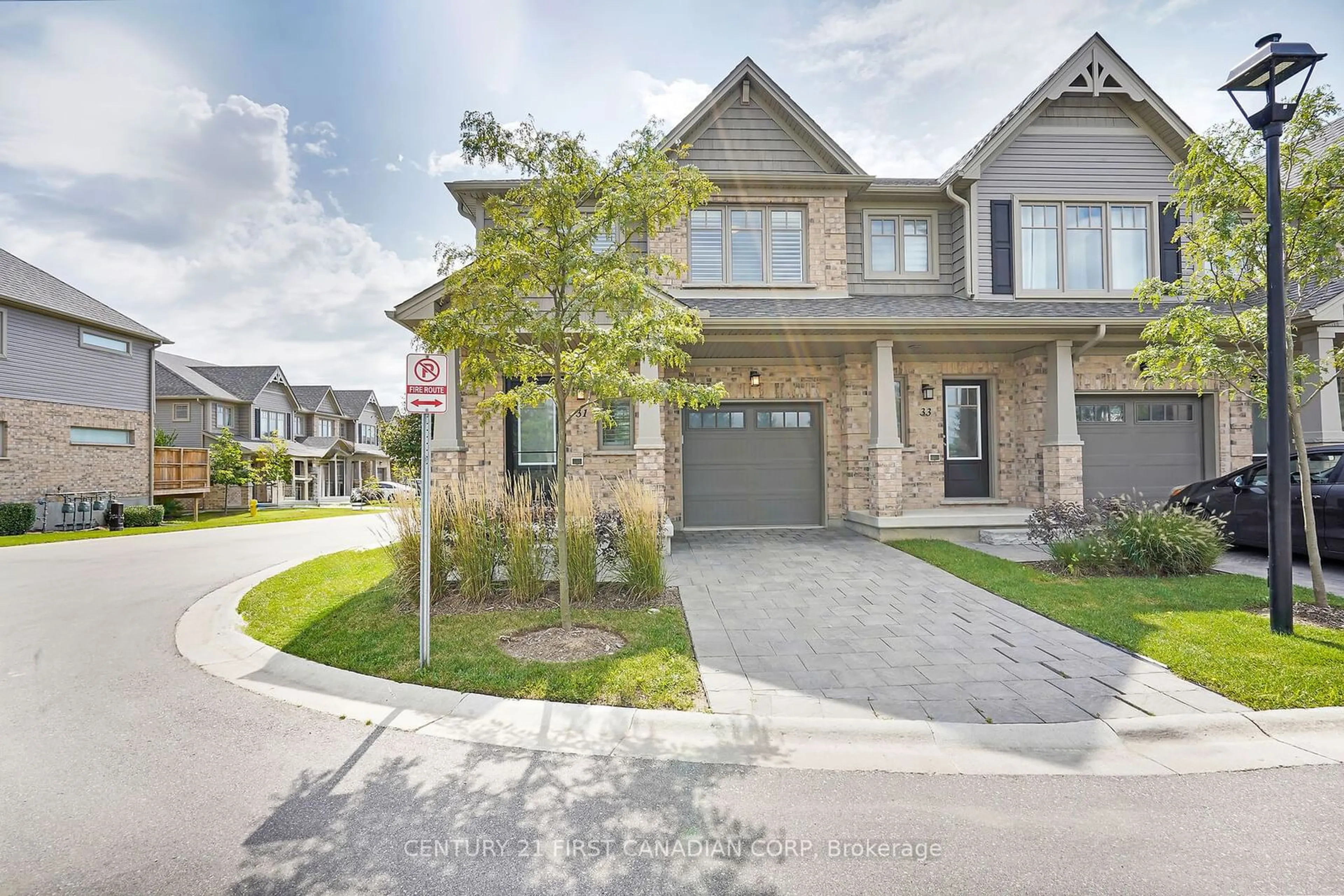 Home with brick exterior material, street for 600 Guiness Way #31, London Ontario N5X 0N4