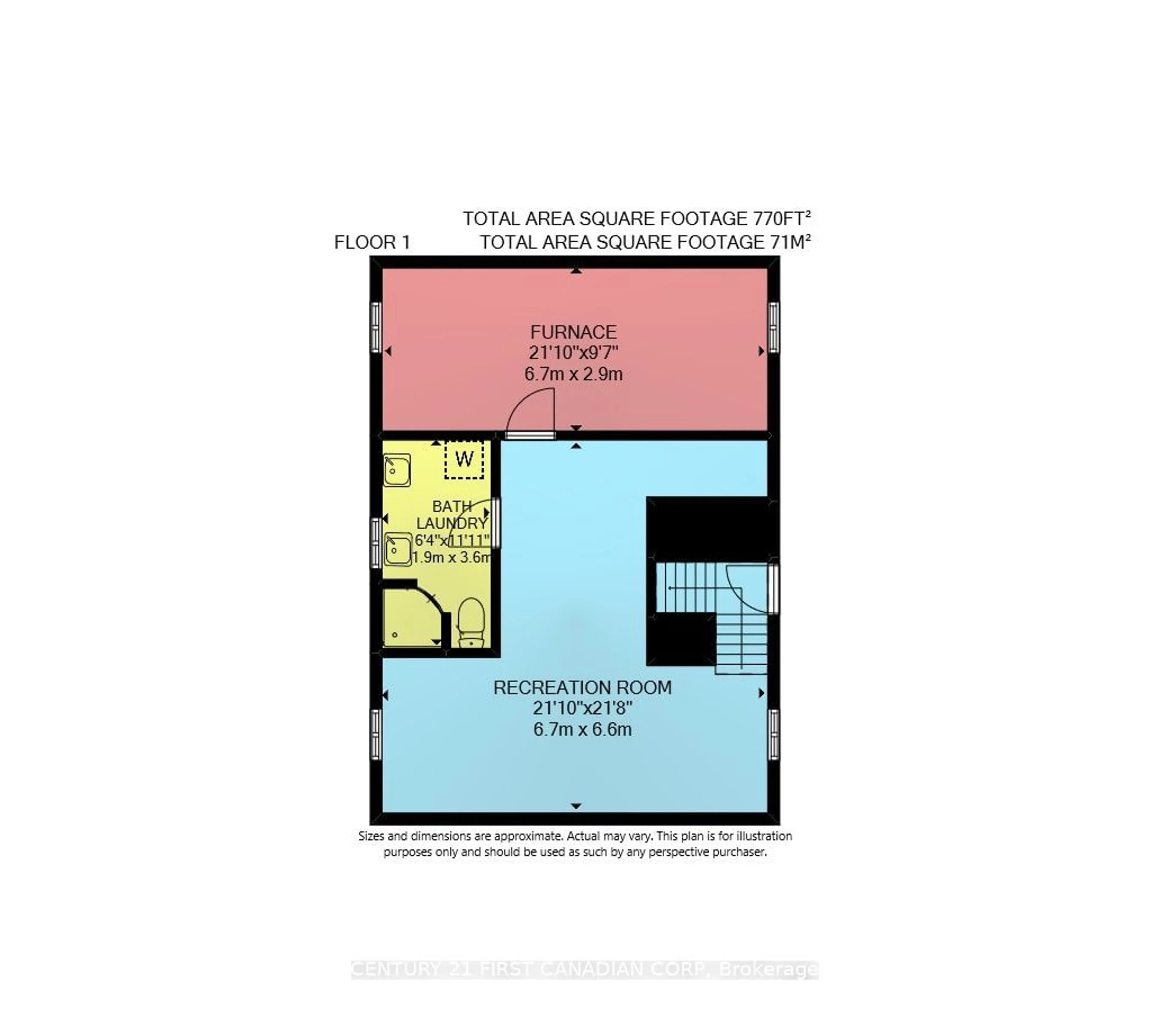 Floor plan for 559 St James St, London Ontario N5Y 3P5