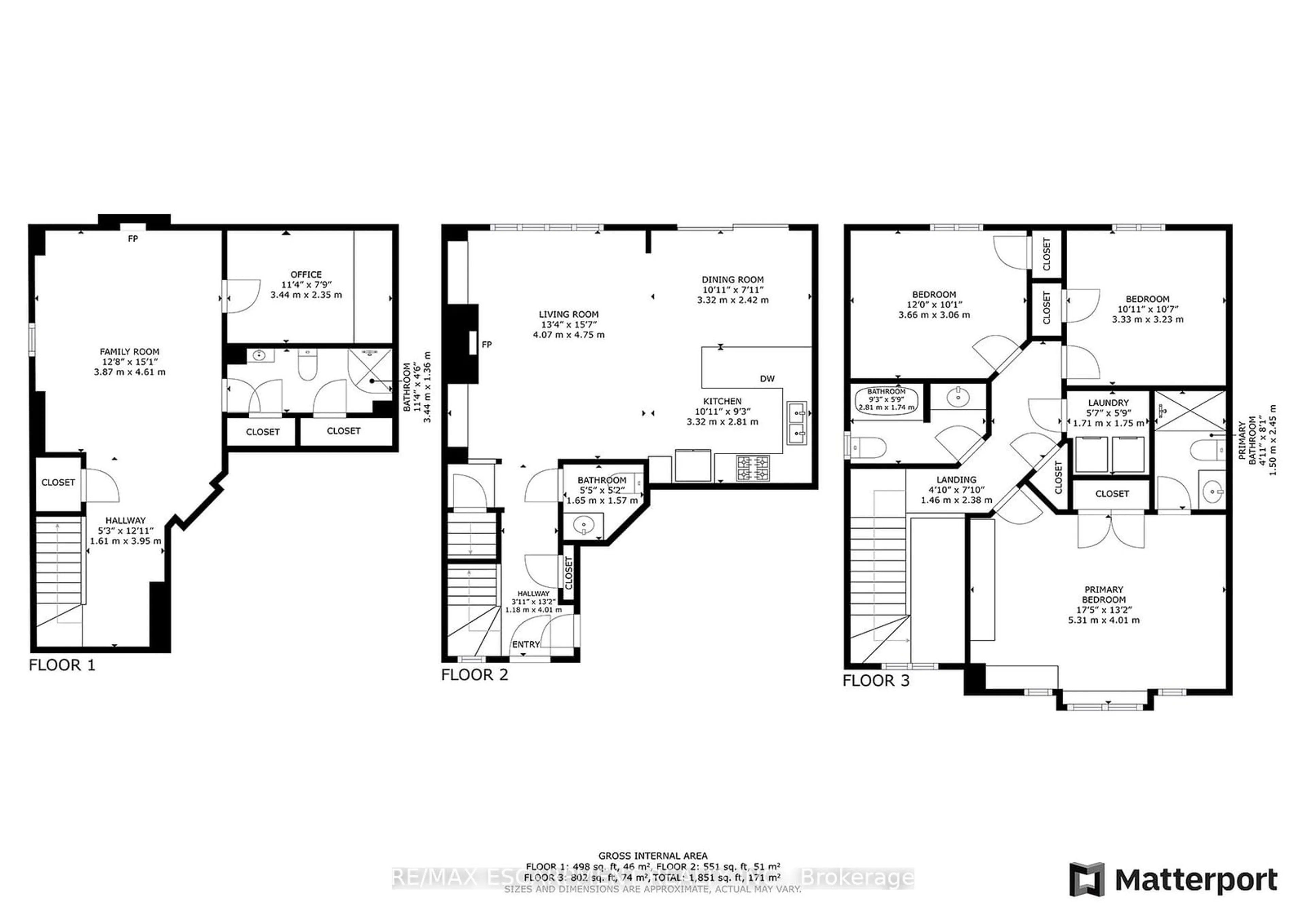 Floor plan for 385 Murray St, Grimsby Ontario L3M 0C7