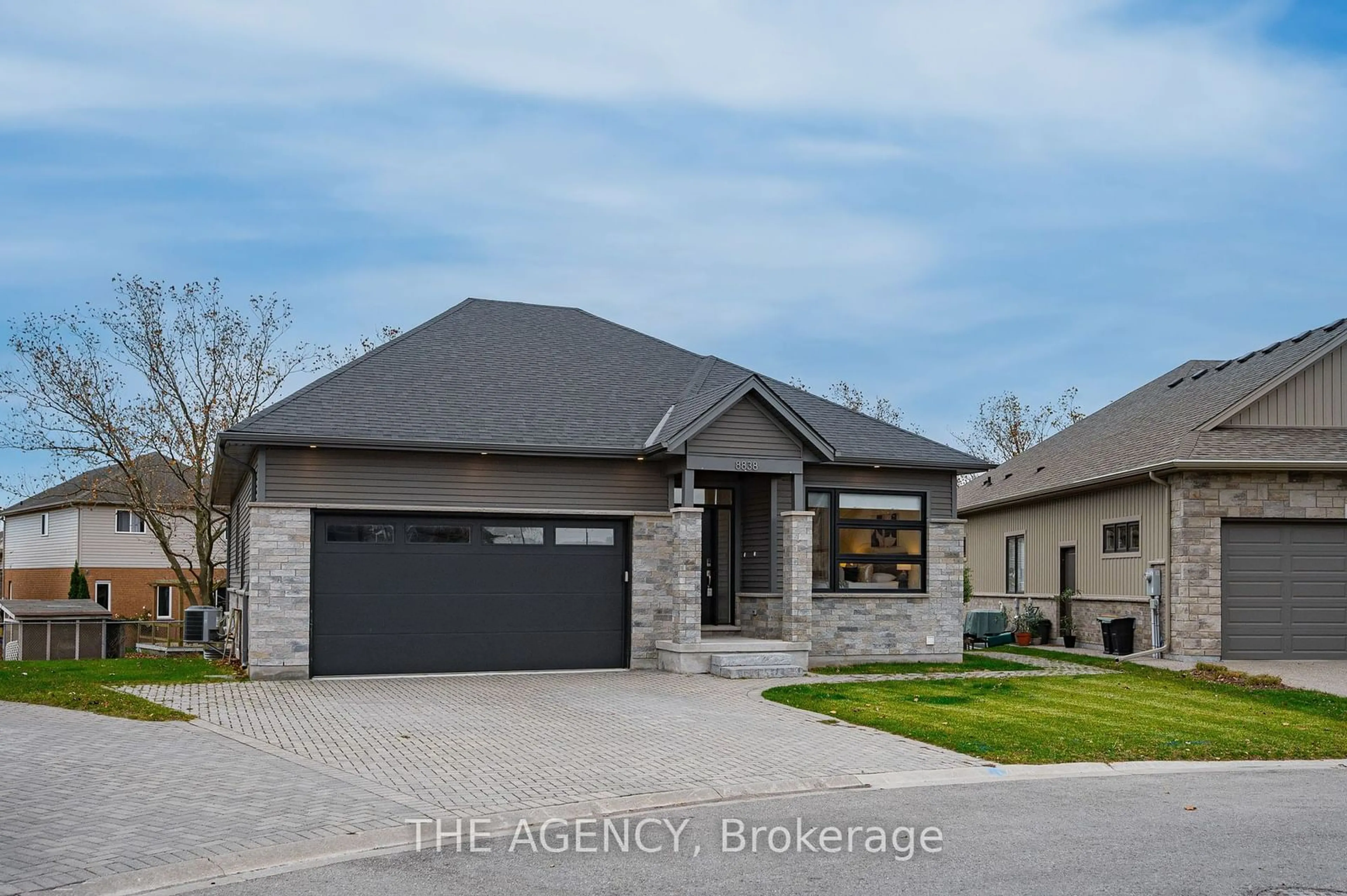 Home with brick exterior material, street for 8838 Black Forest Cres, Niagara Falls Ontario L2H 2Y6