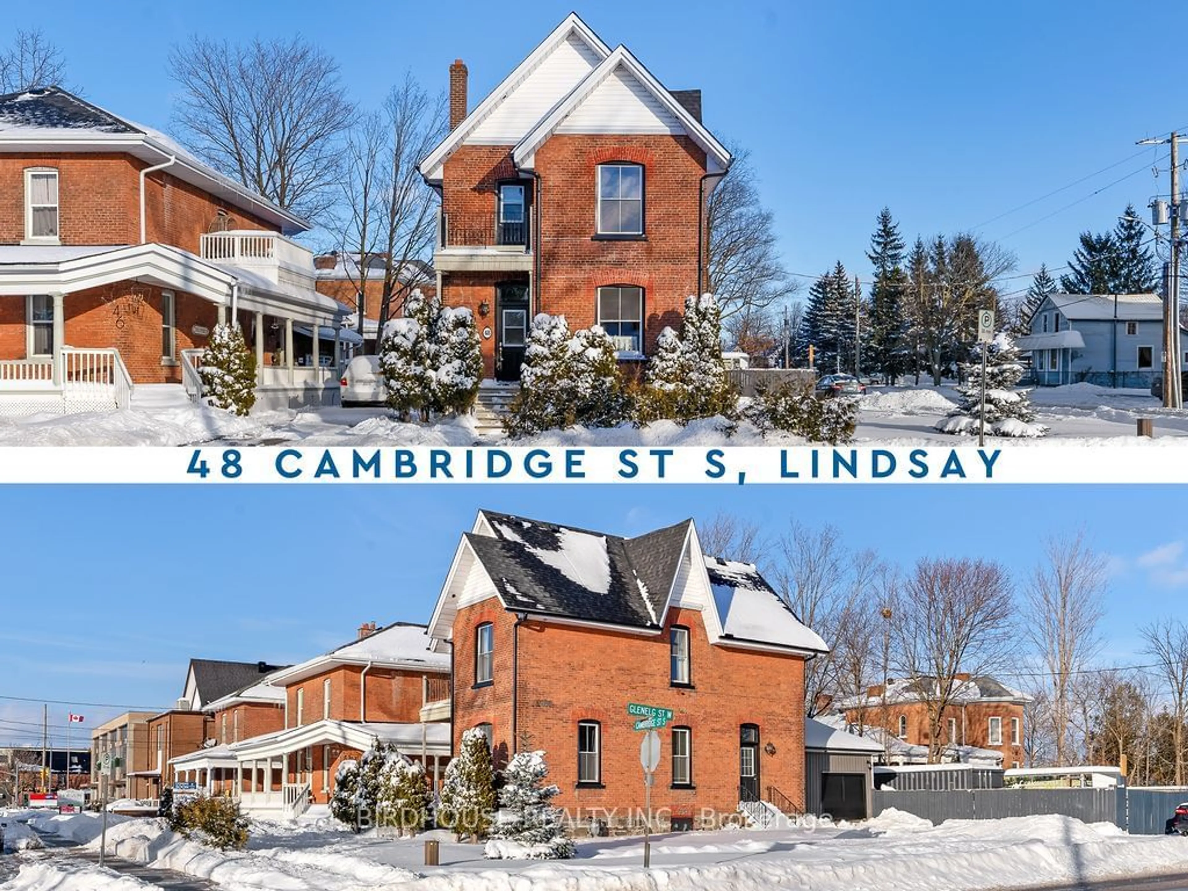 Home with brick exterior material, street for 48 Cambridge St, Kawartha Lakes Ontario K9V 3B8