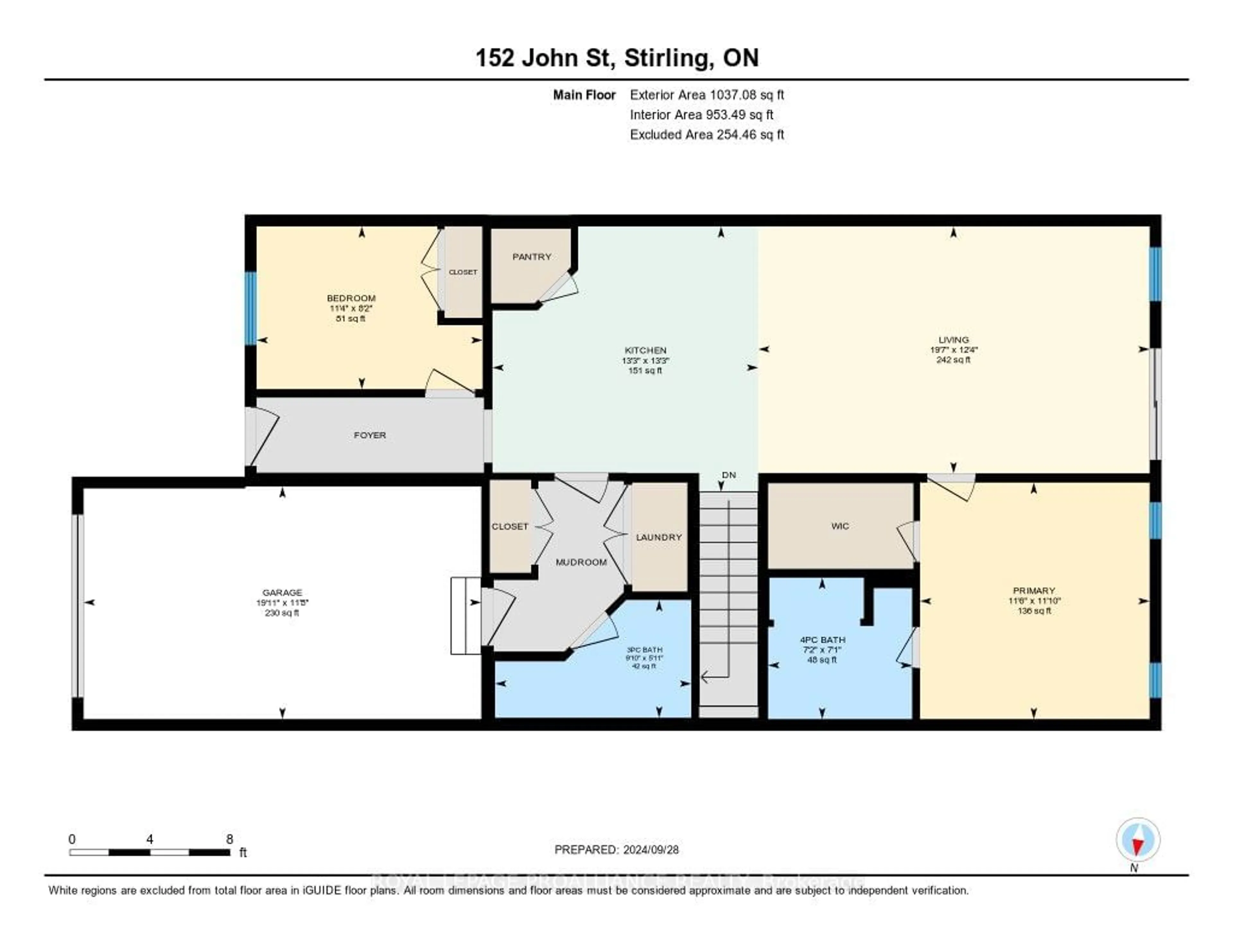 Floor plan for 152 John St, Stirling-Rawdon Ontario K0K 3E0