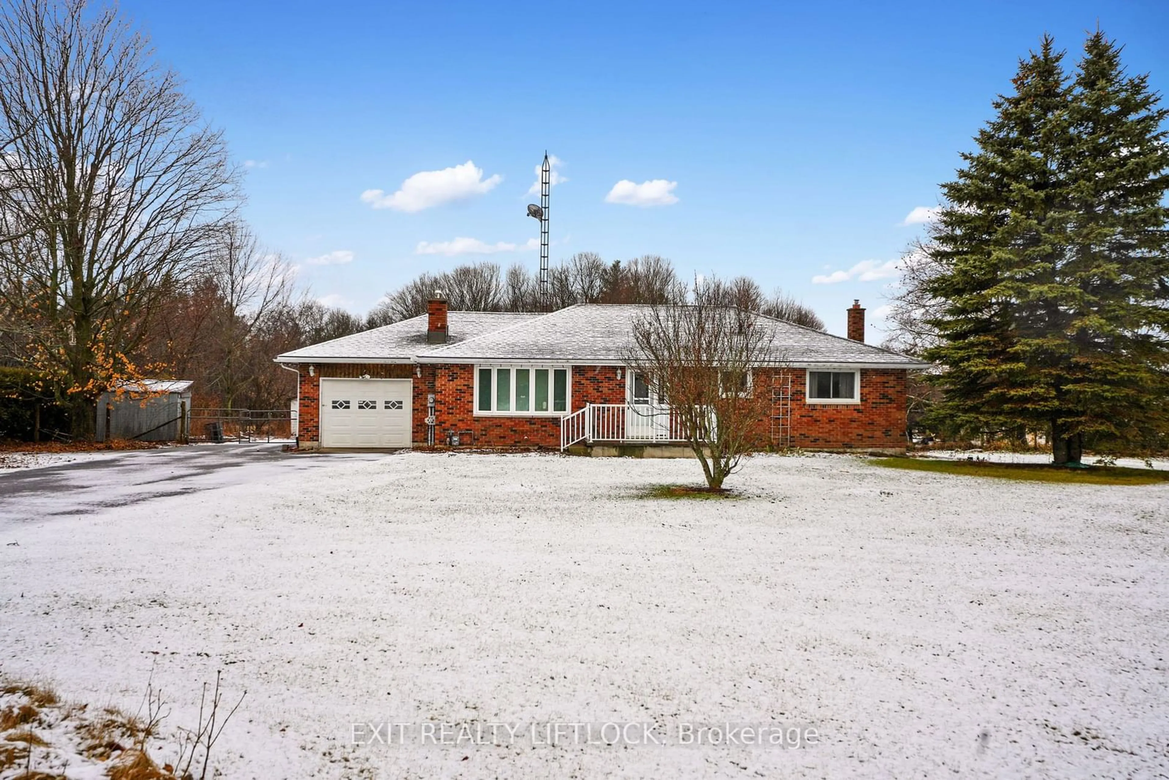 A pic from outside/outdoor area/front of a property/back of a property/a pic from drone, street for 4170 County Road 30, Trent Hills Ontario K0K 3K0