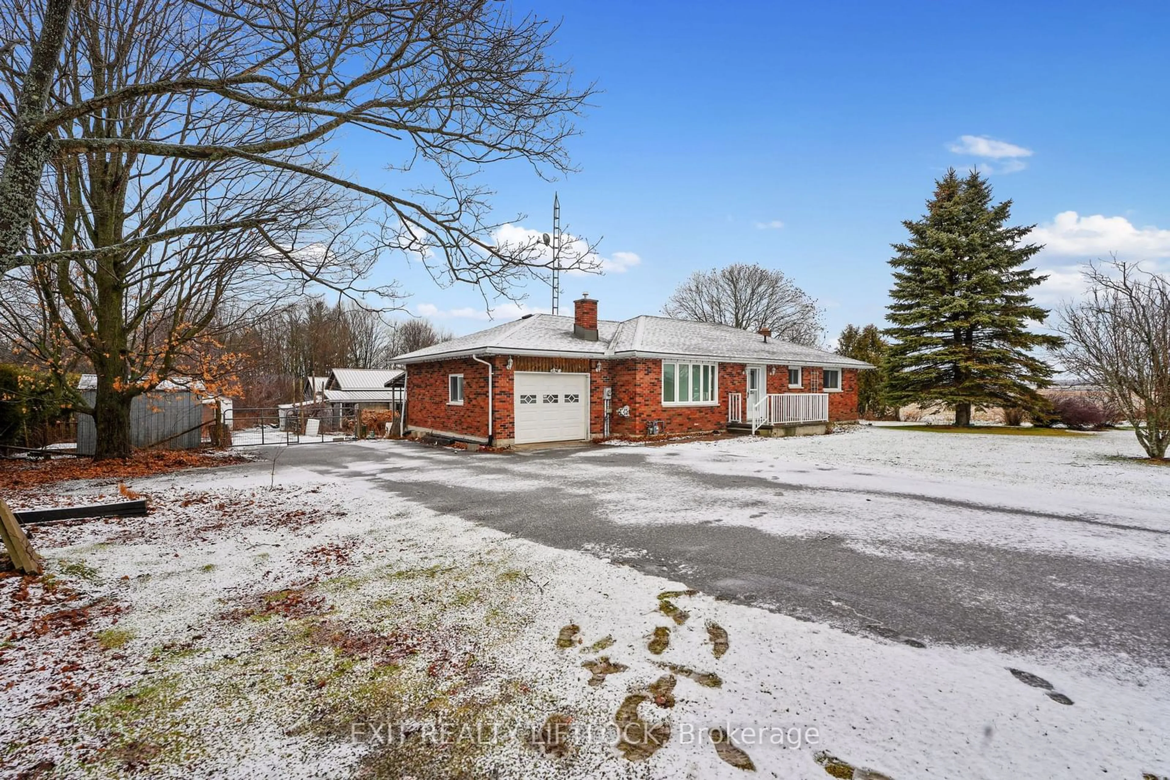 A pic from outside/outdoor area/front of a property/back of a property/a pic from drone, street for 4170 County Road 30, Trent Hills Ontario K0K 3K0