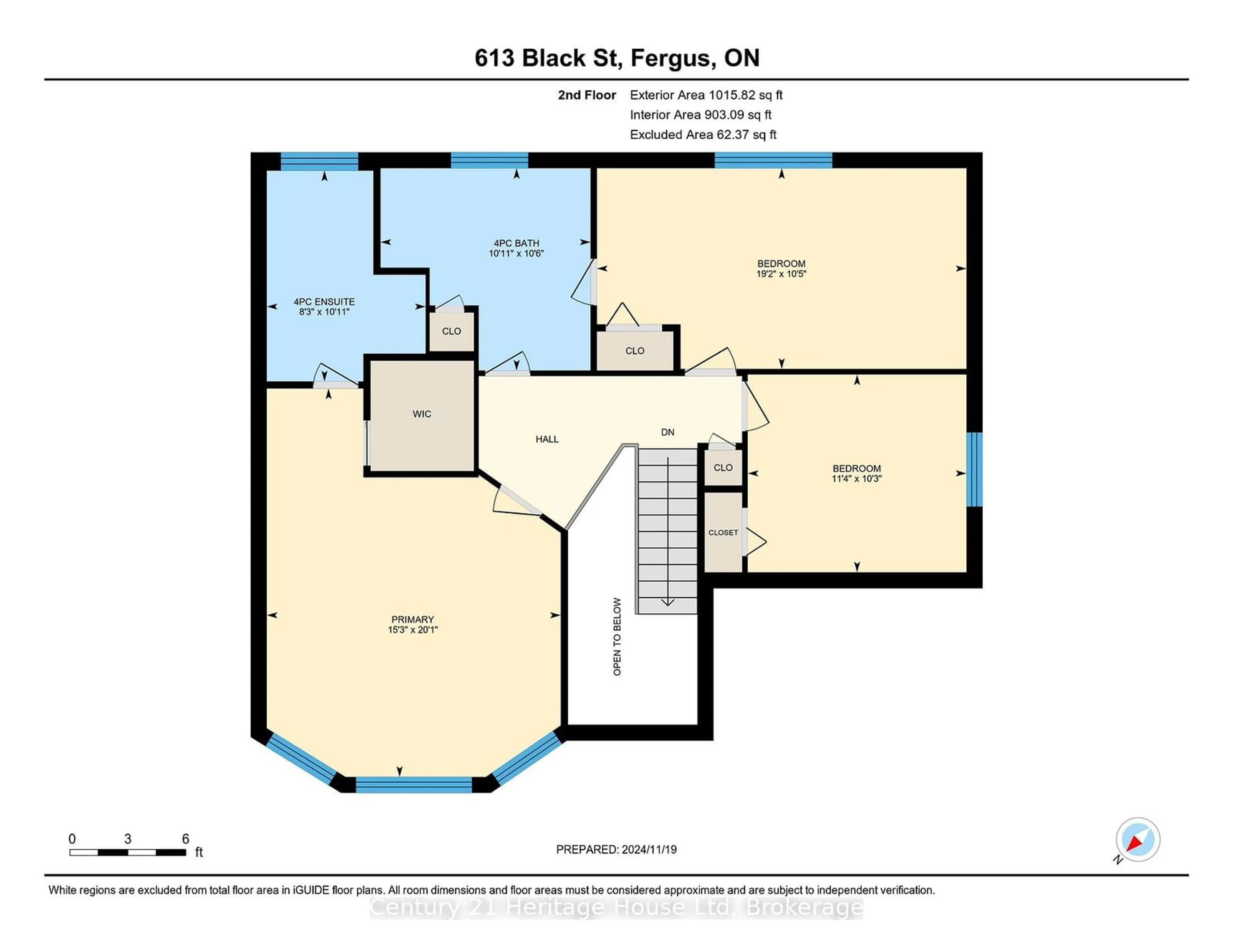 Floor plan for 613 Black St, Centre Wellington Ontario N1M 0A3