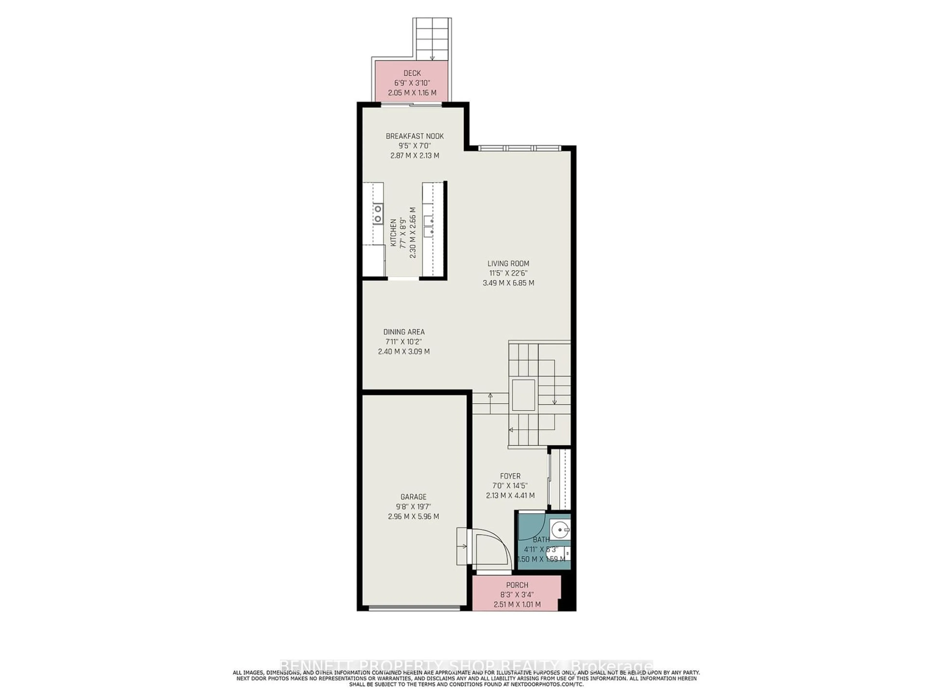 Floor plan for 362 Forestbrook St, Kanata Ontario K2K 0B7