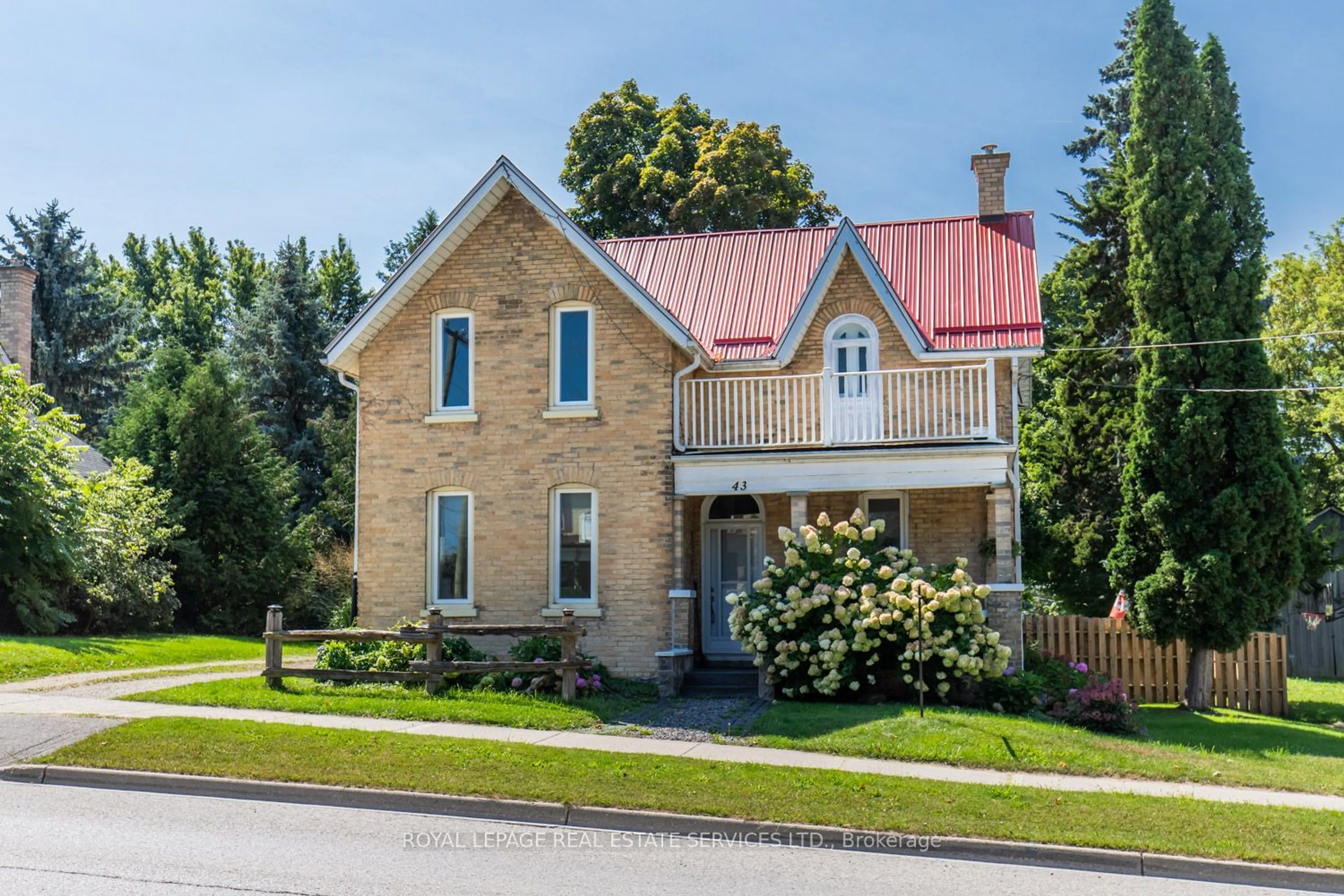 Home with brick exterior material, street for 43 Elora St, South Bruce Ontario N0G 2J0