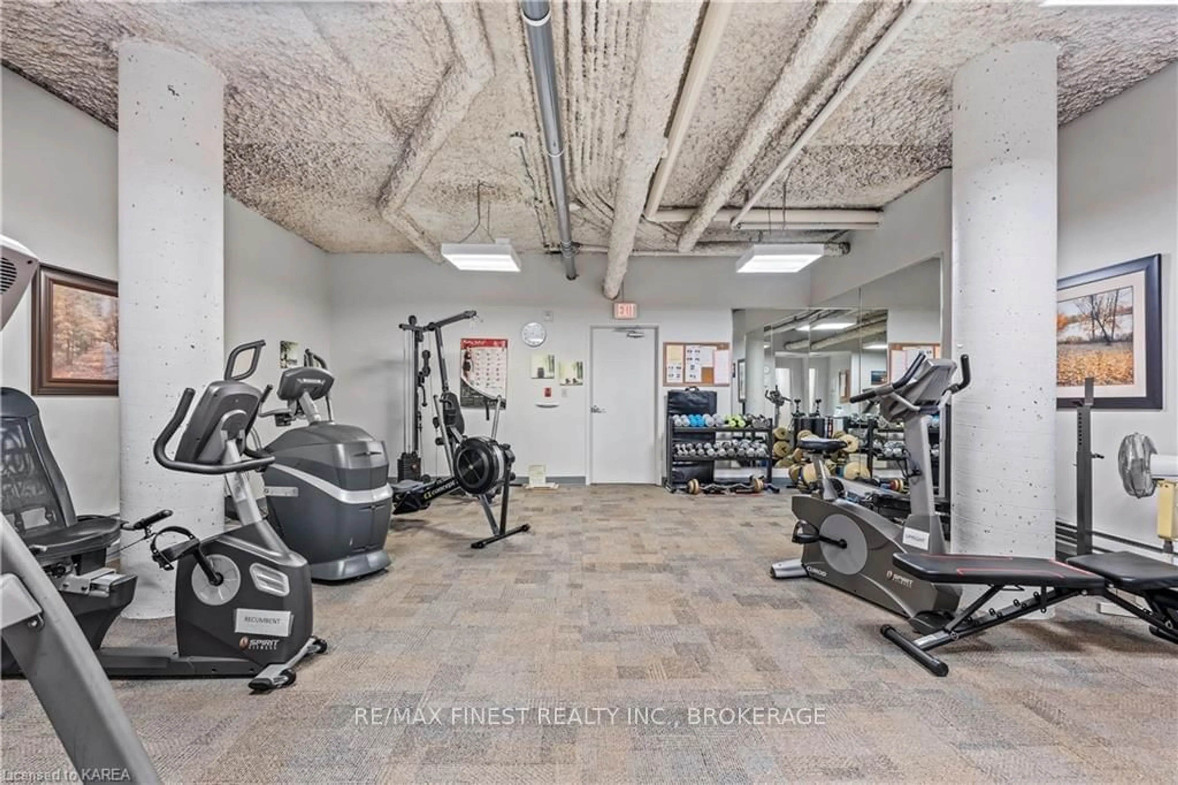 Gym or fitness room for 257 BATH Rd #304, Kingston Ontario K7M 7T3