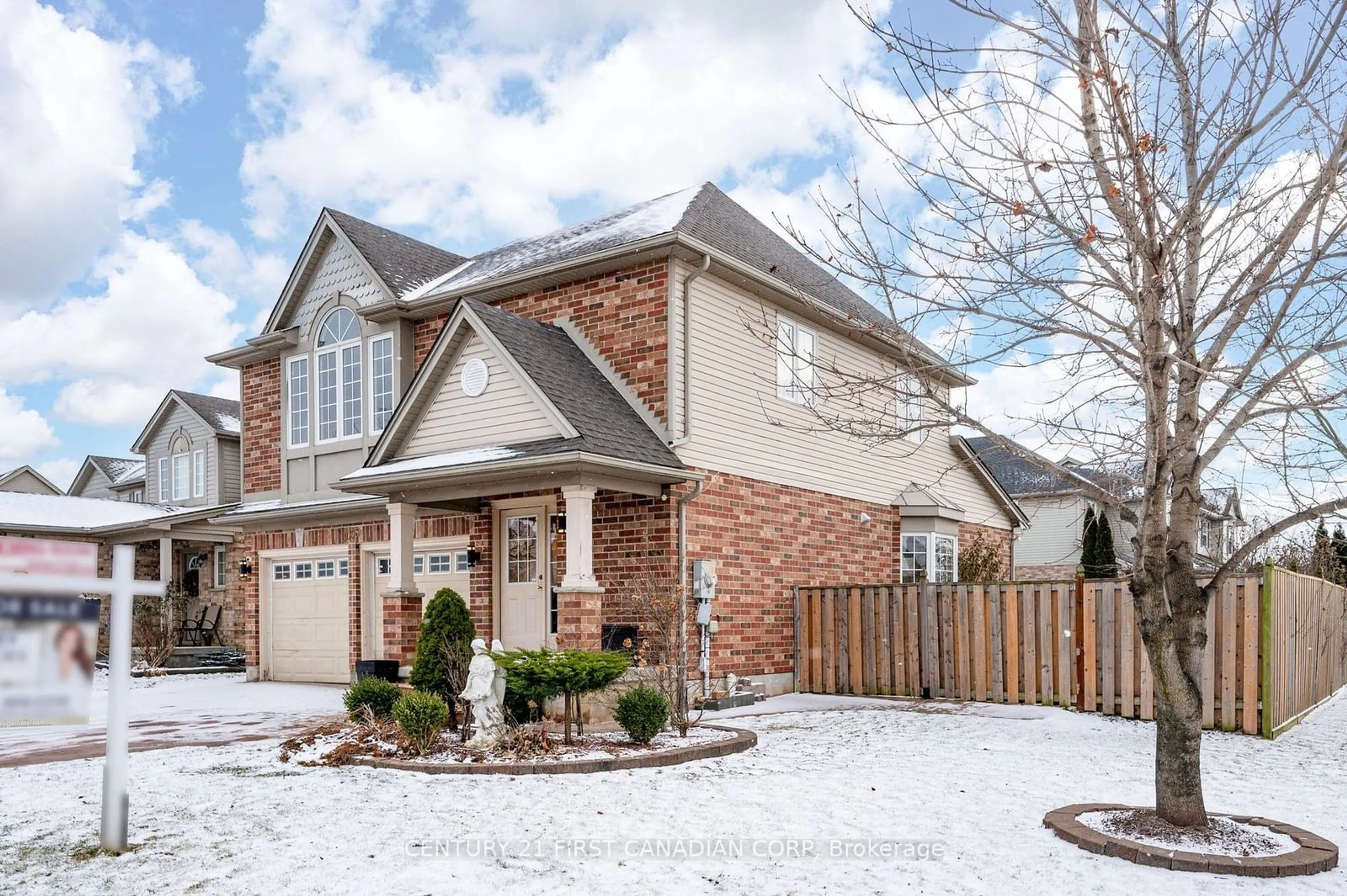 Home with brick exterior material, street for 3008 Meadowgate Blvd, London Ontario N6M 1L2