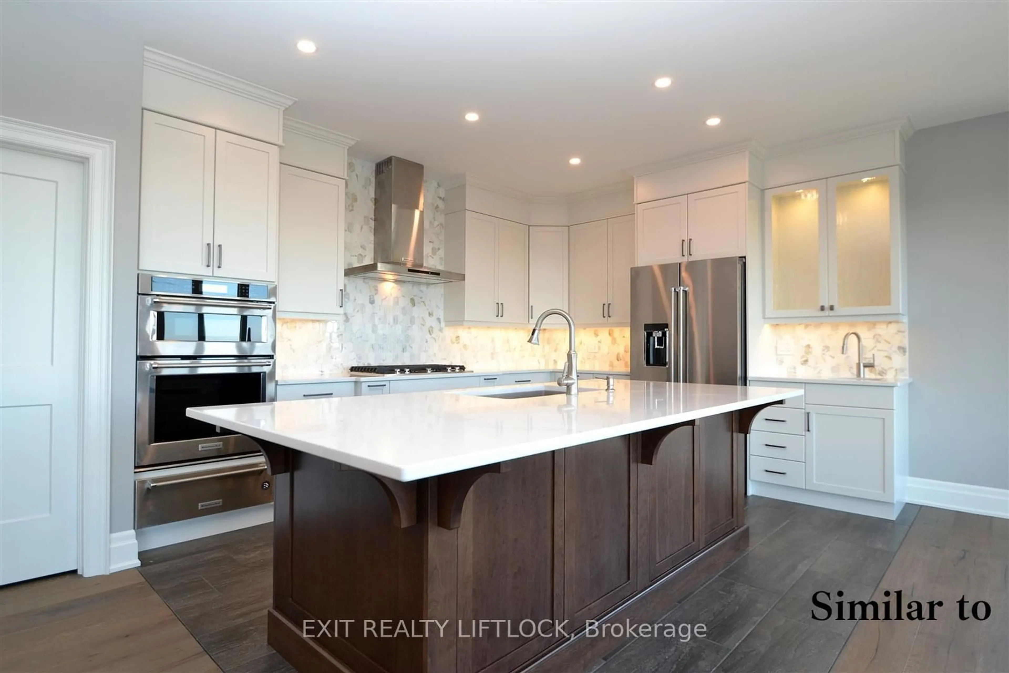 Contemporary kitchen, ceramic/tile floor for 1906 Davenport Rd, Cavan Monaghan Ontario L0A 1C0