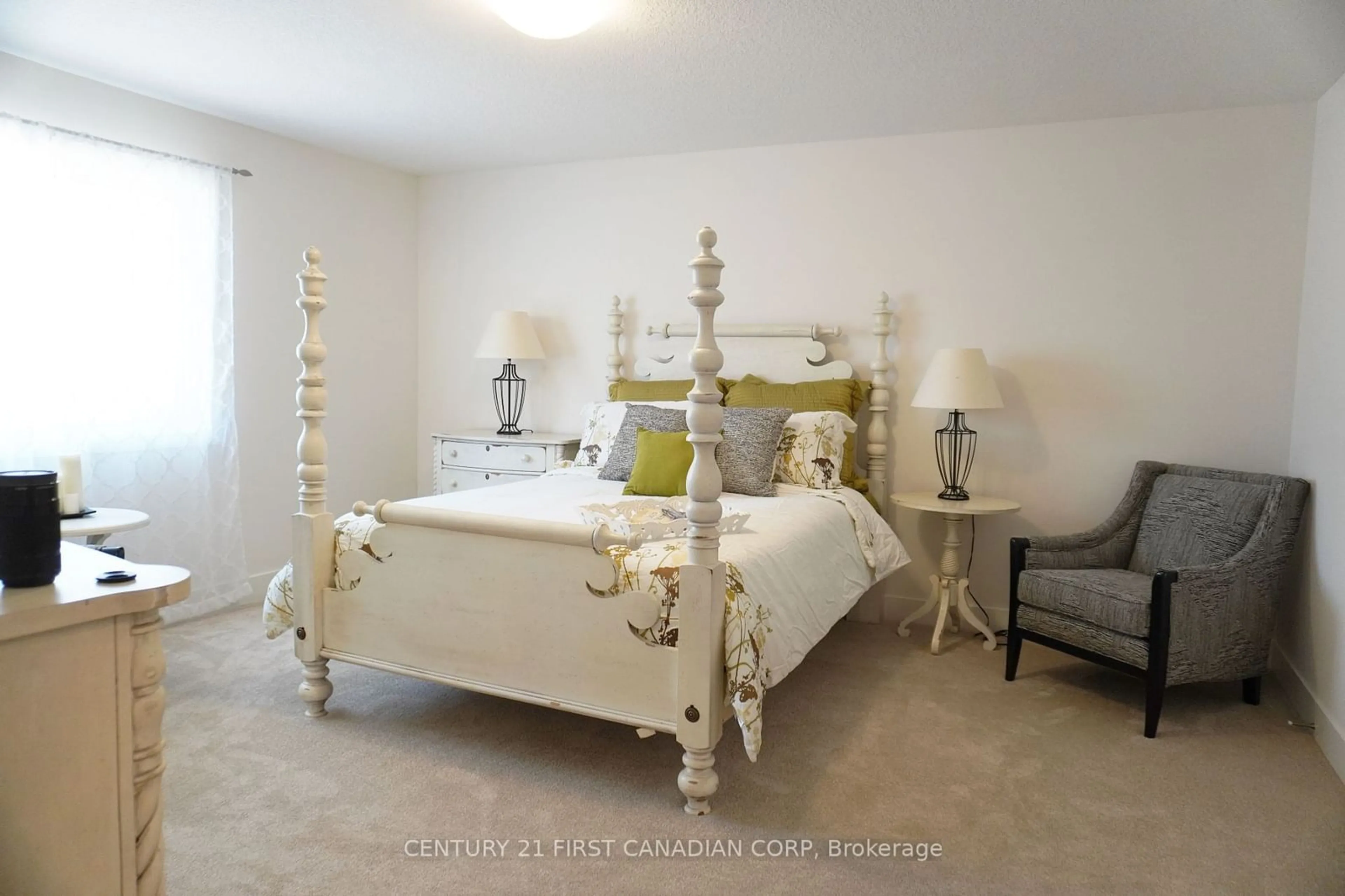 Bedroom with bed, unknown for 540 Gatestone Rd, London Ontario N6M 0A2