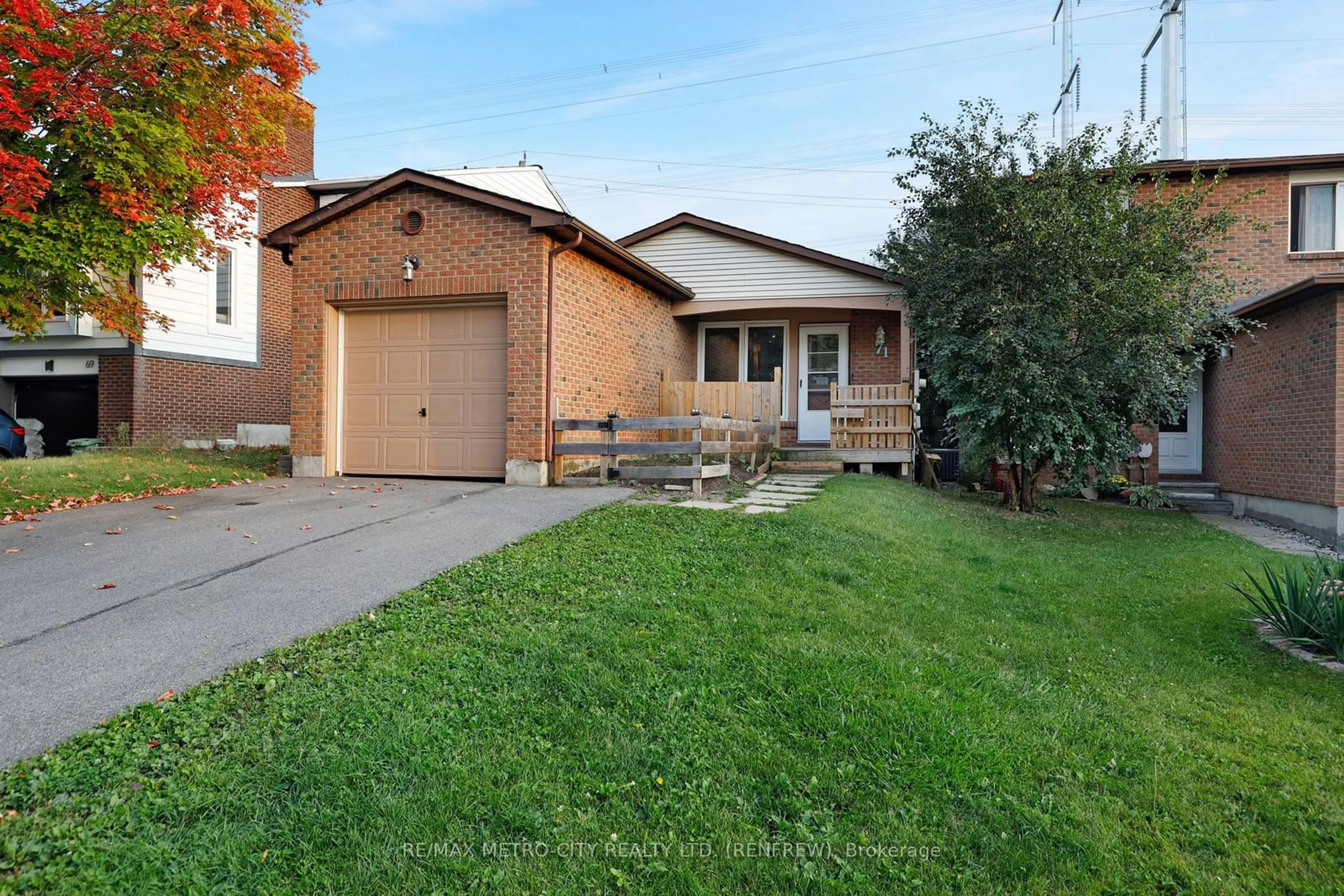 Home with brick exterior material, street for 71 Stable Way, Kanata Ontario K2M 1A8