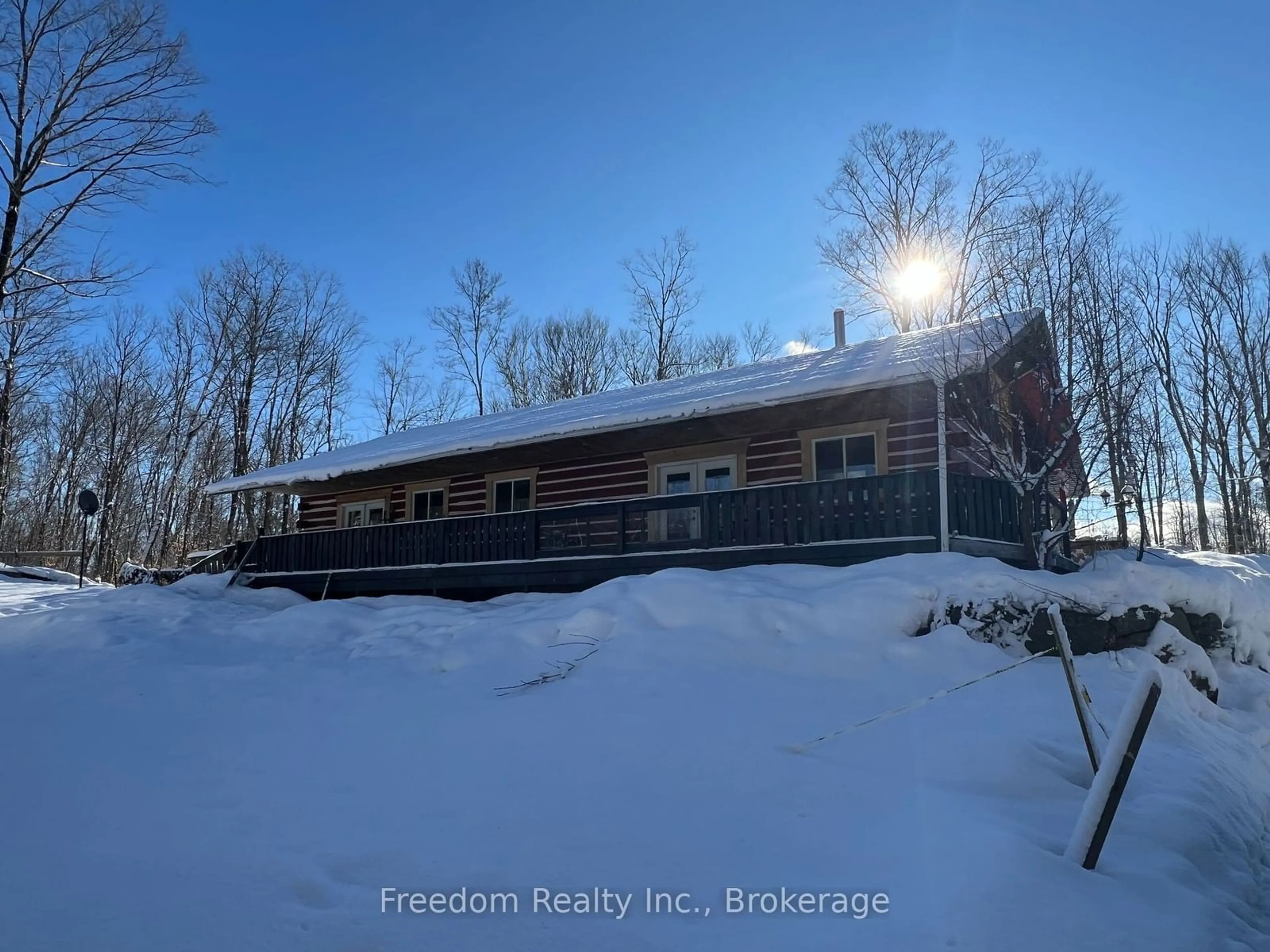 A pic from outside/outdoor area/front of a property/back of a property/a pic from drone, building for 524 BLACK RIVER Rd, Kawartha Lakes Ontario L0K 2B0