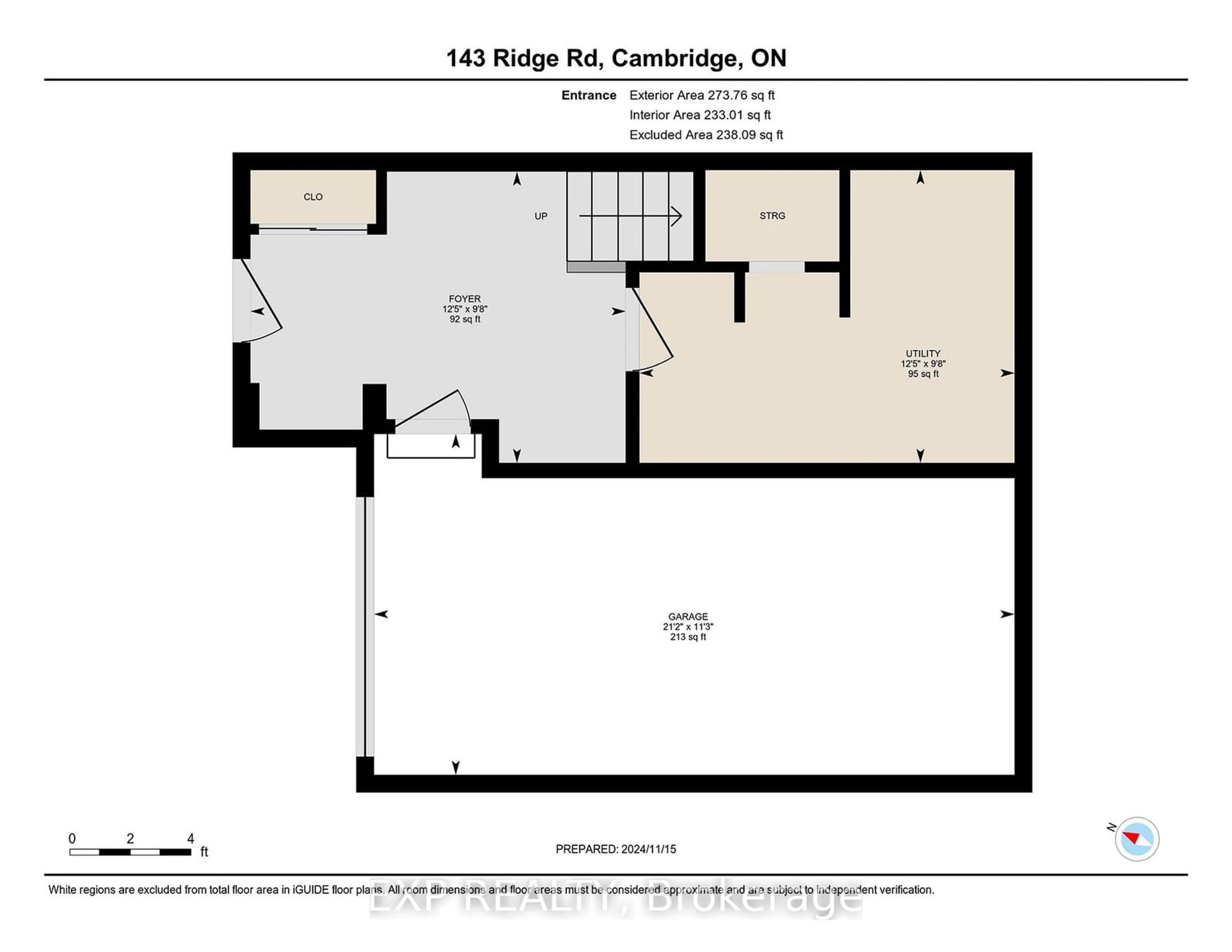 Floor plan for 143 Ridge Rd #26, Cambridge Ontario N3E 0E1