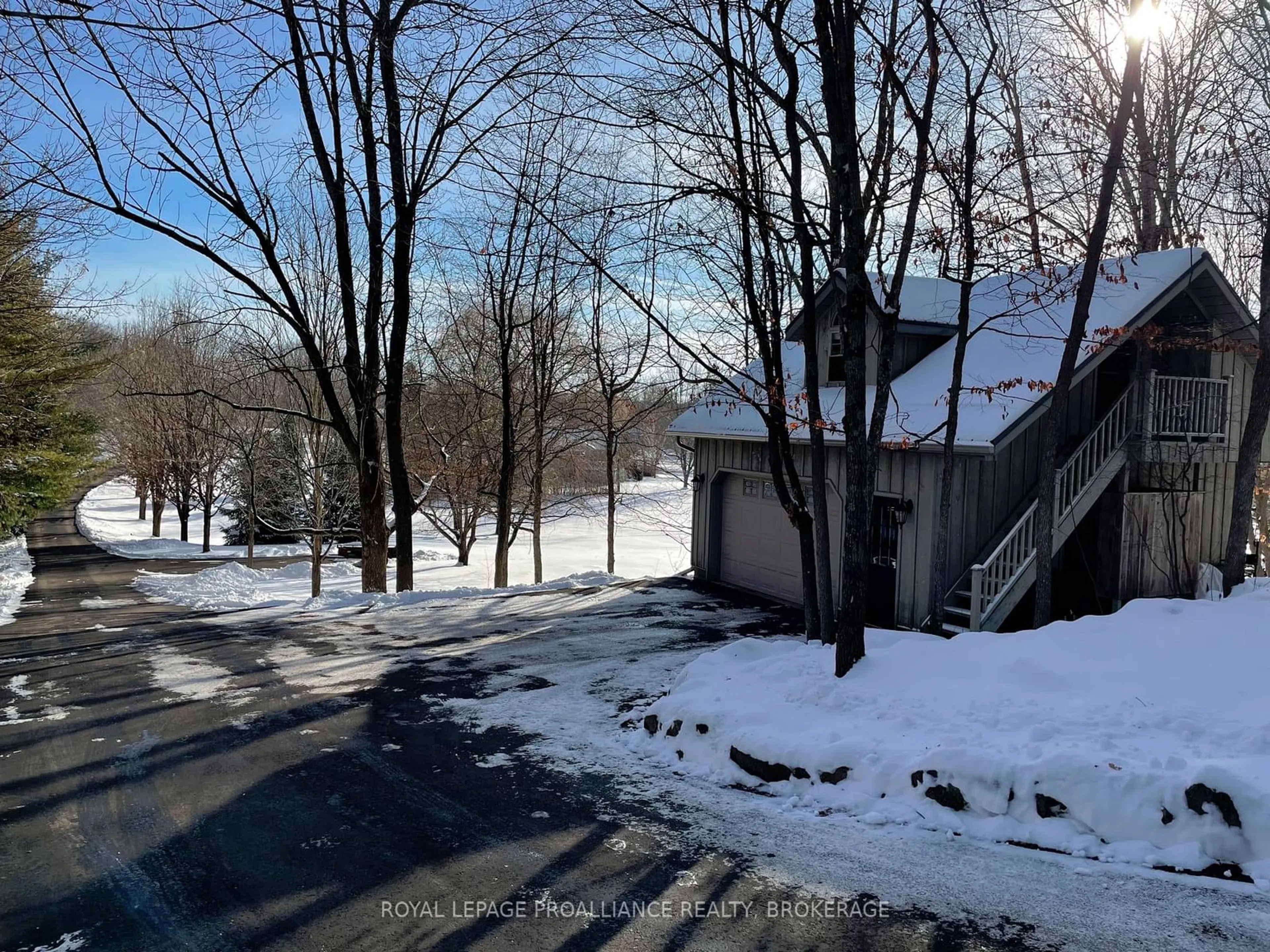 A pic from outside/outdoor area/front of a property/back of a property/a pic from drone, street for 4188 MANGAN Blvd, Kingston Ontario K0H 2N0