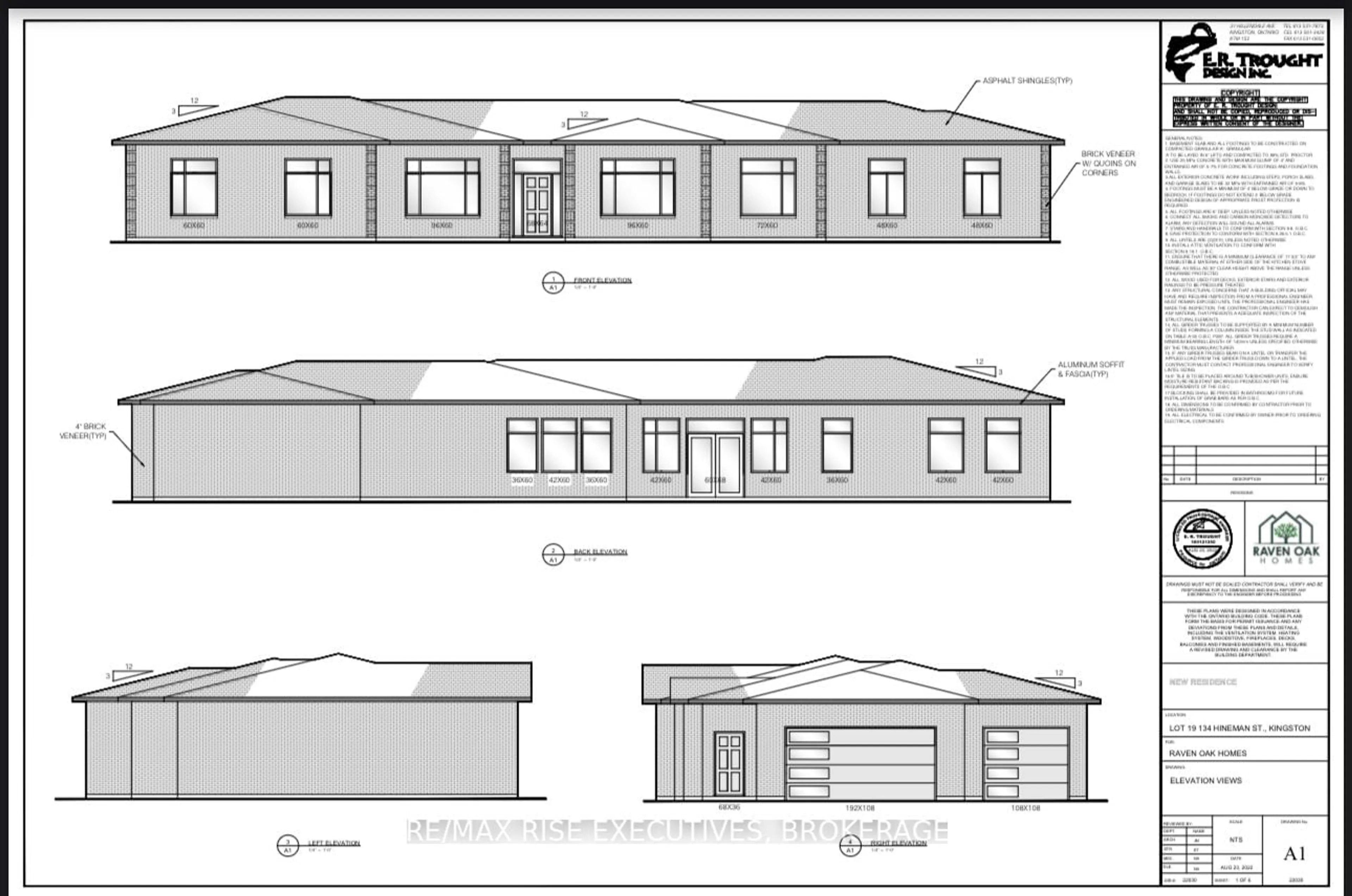 Floor plan for 134 HINEMAN St, Kingston Ontario K7L 0G2