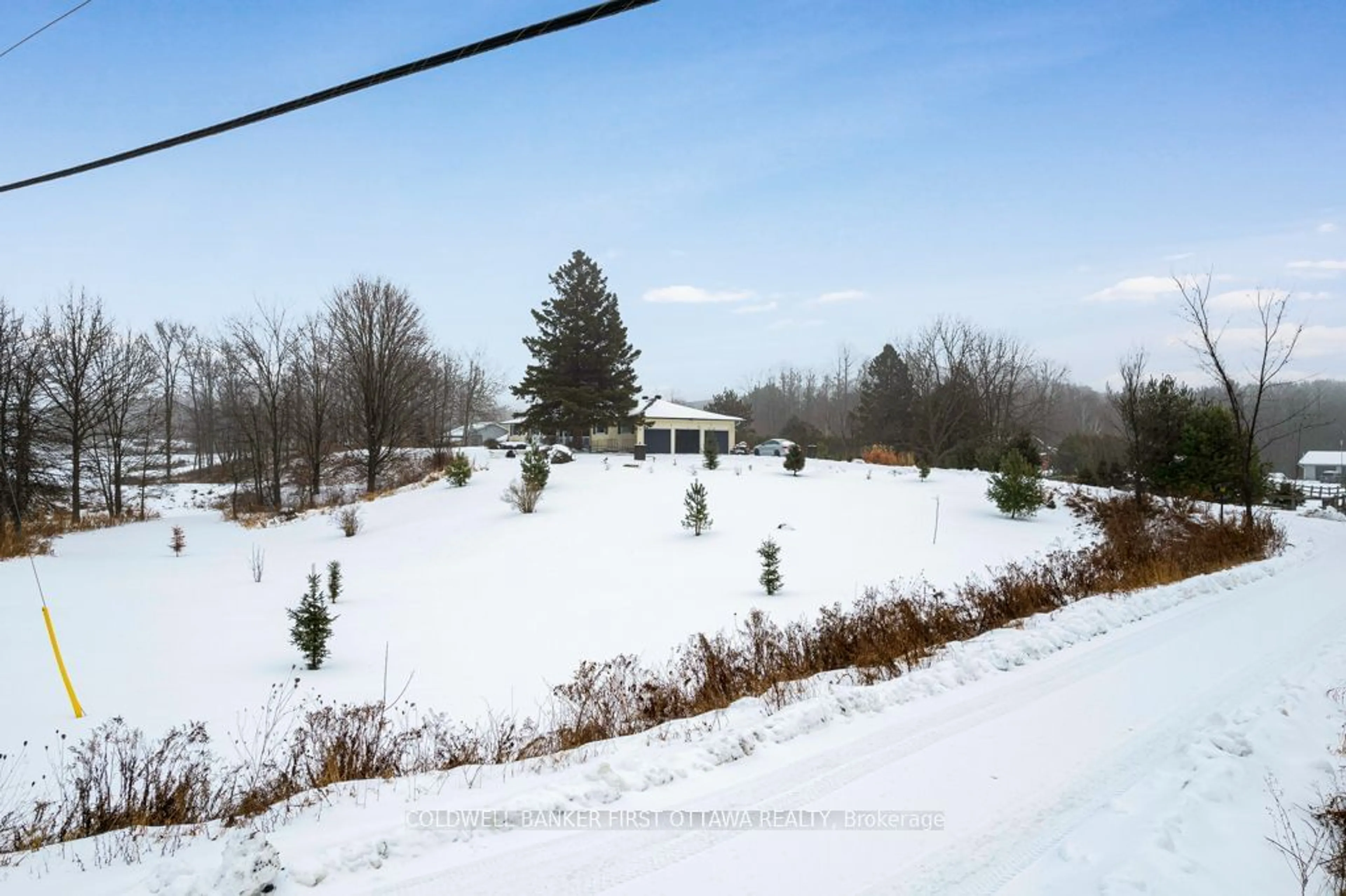 A pic from outside/outdoor area/front of a property/back of a property/a pic from drone, unknown for 4225 Scotch Line, Tay Valley Ontario K7H 3C5