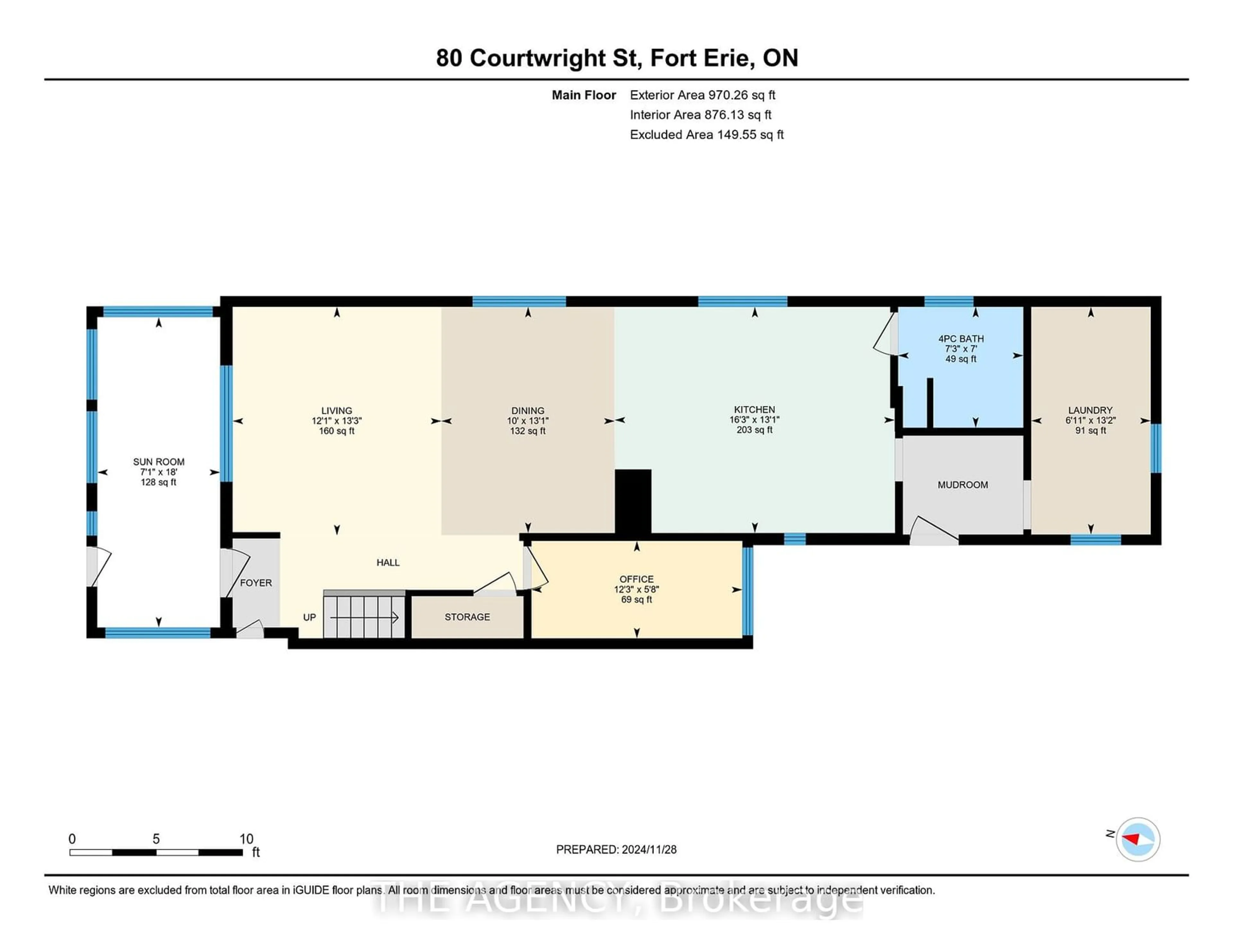 Floor plan for 80 Courtwright St, Fort Erie Ontario L2A 2R7